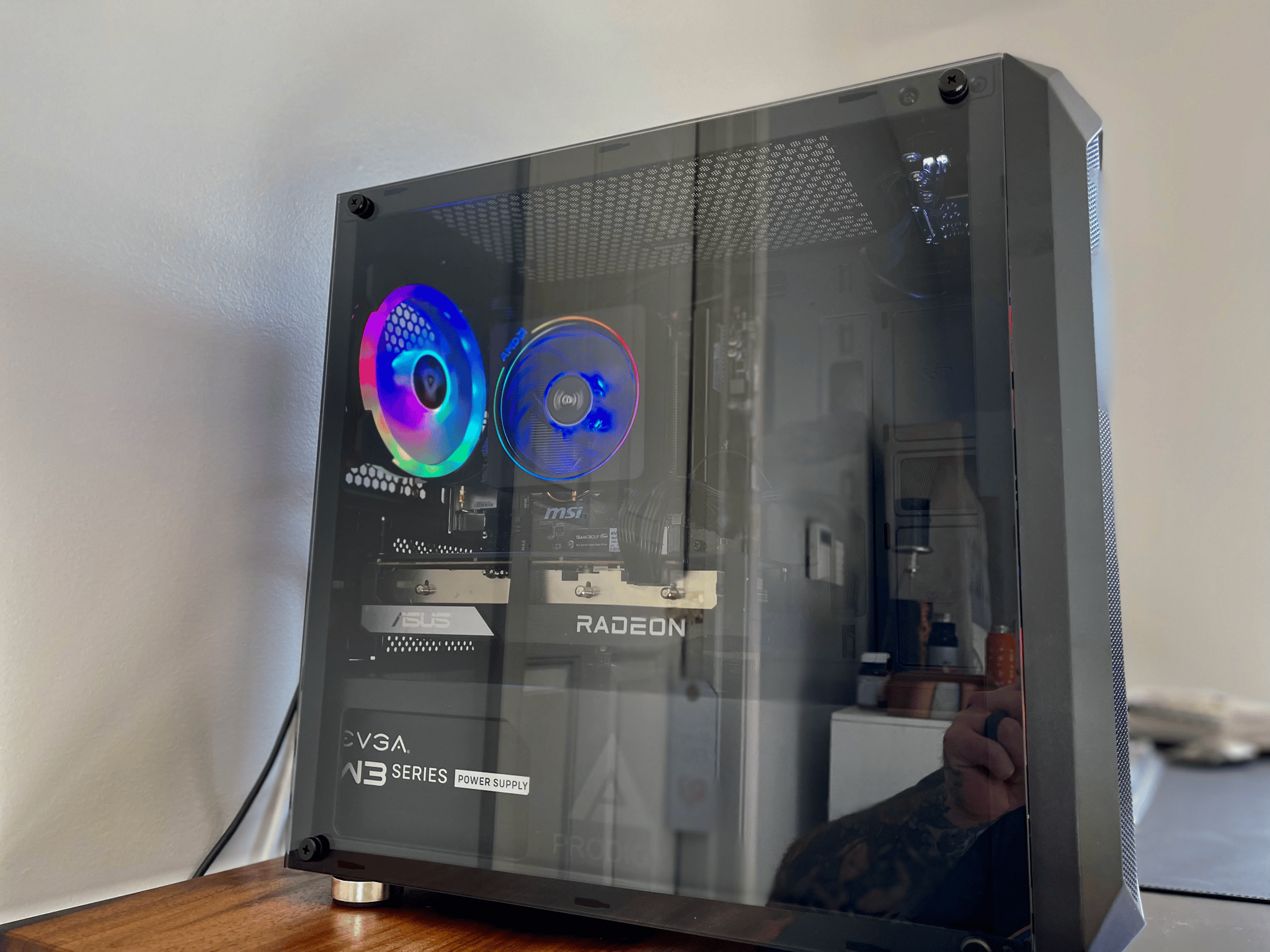 ON SALE- Budget Gamer Build Ryzen 3600x Micro Atx Gaming PC ,6600xt AMD 