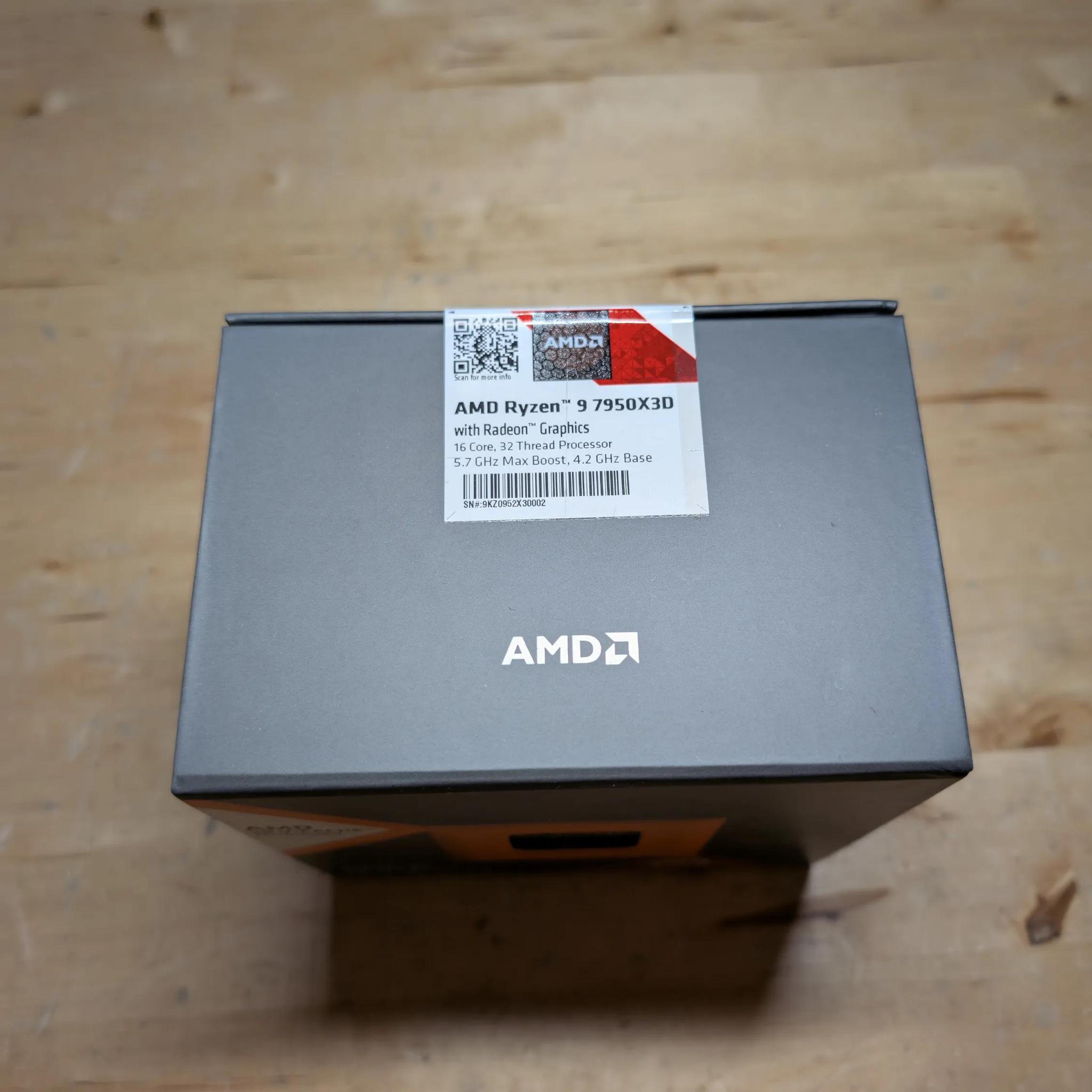 BNIB Ryzen 9 7950x3D