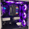 EZDIY RGB 6-Pack Case Fans w/Hub & Controller