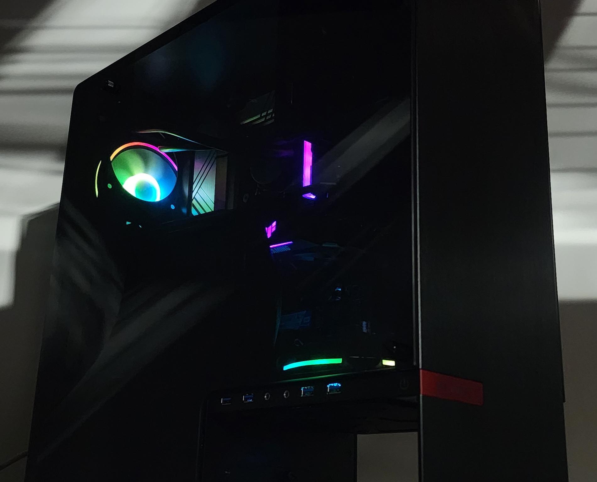 Gaming PC i5-14400F 16GB RAM 500GB SSD RTX 3060 Ti 8GB Windows 11 Computer