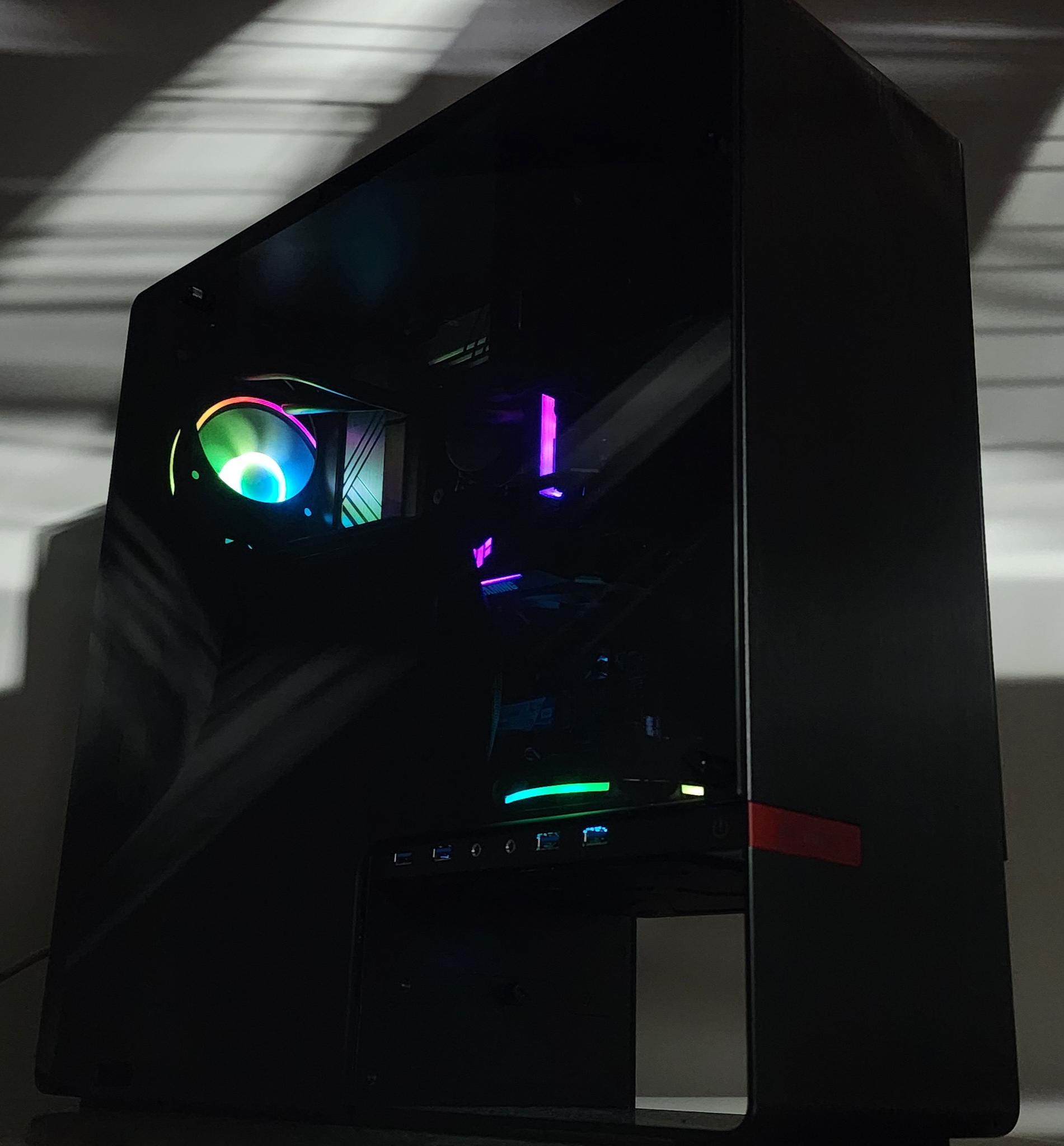 Gaming PC i5-14400F 16GB RAM 500GB SSD RTX 3060 Ti 8GB Windows 11 Computer
