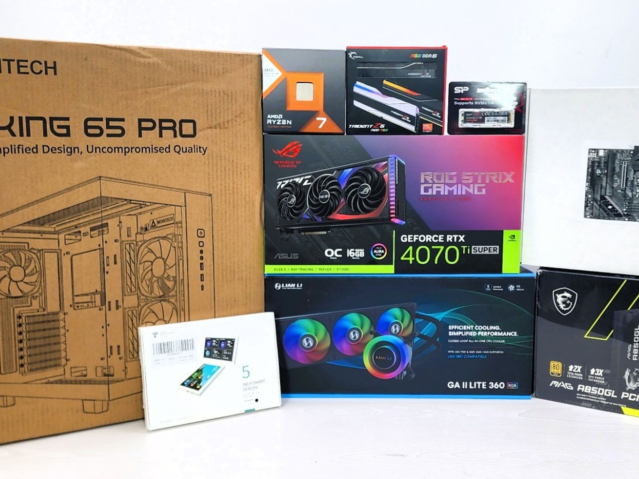 ALL NEW "ROG" Gaming PC BEAST!!!   7800X3D/RTX 4070Ti Super/32GB/2TB - READ DESCRIPTION!!!
