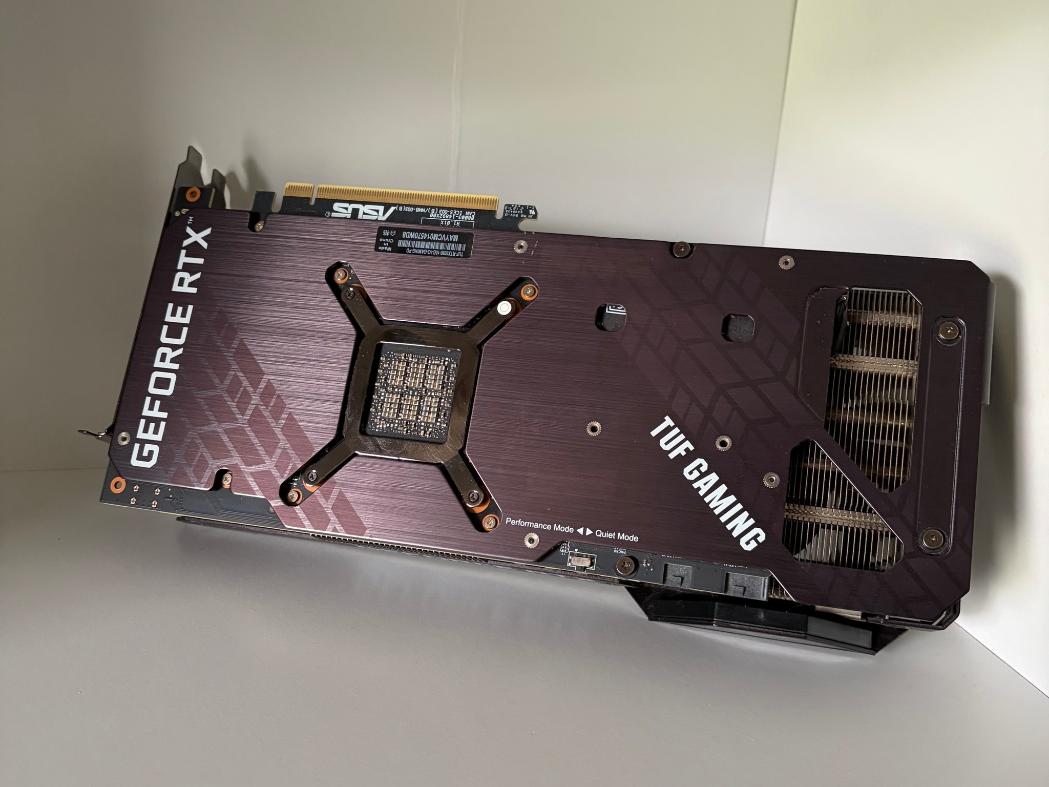 ASUS TUF GAMING GeForce RTX 3080 OC V2 LHR 10GB