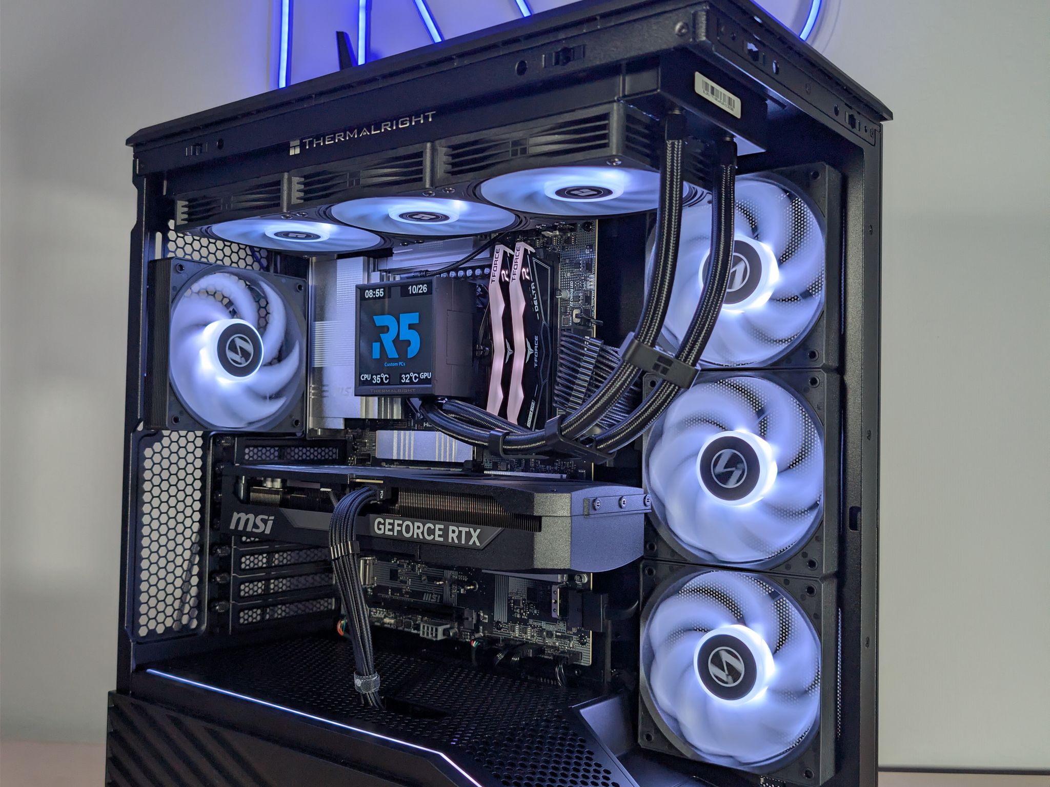 RTX 5080 // Ryzen 7 9850x3D // 32GB DDR5 // 2TB Gen4 NVMe // WiFi 7