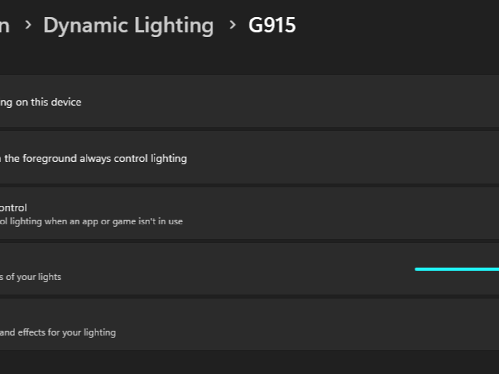 Logitech G915 Lightspeed RGB Keyboard (Black) (Tactile)