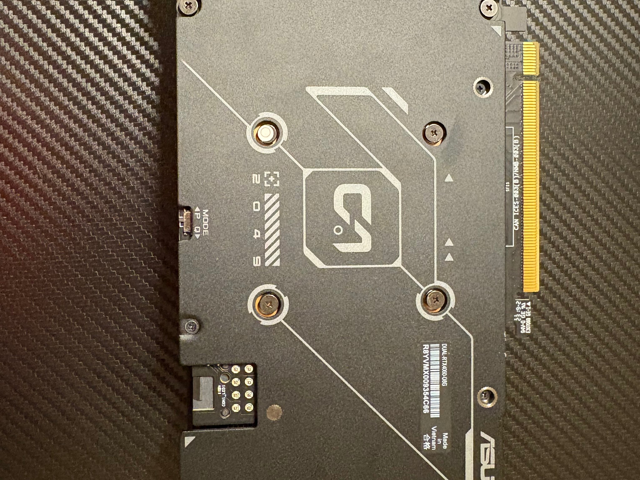 Asus DUAL EVO OC GeForce RTX 4060