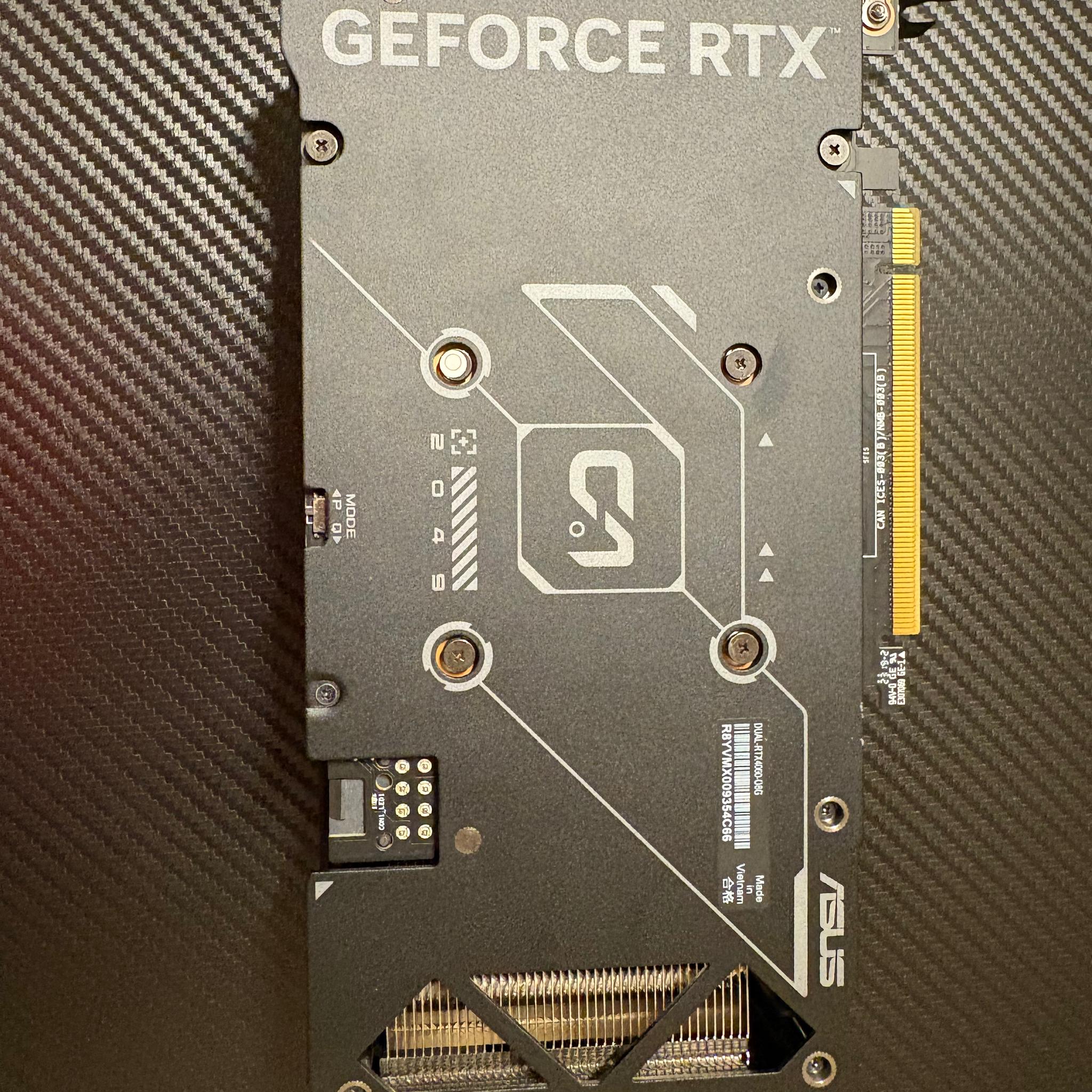 Asus DUAL EVO OC GeForce RTX 4060