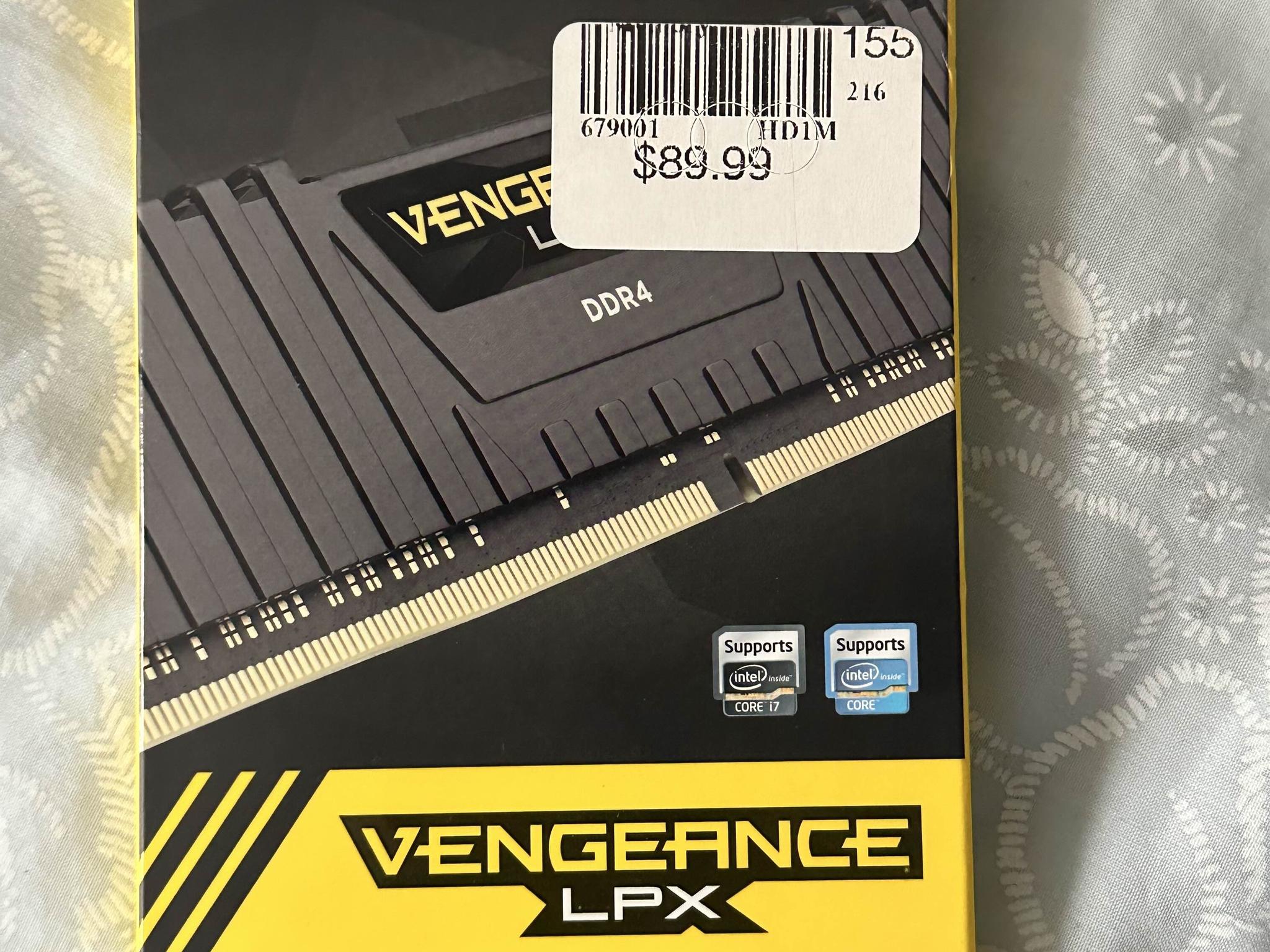 Corsair Vengeance DDR4 2x8 GB 3200 MHz CL16 RAM