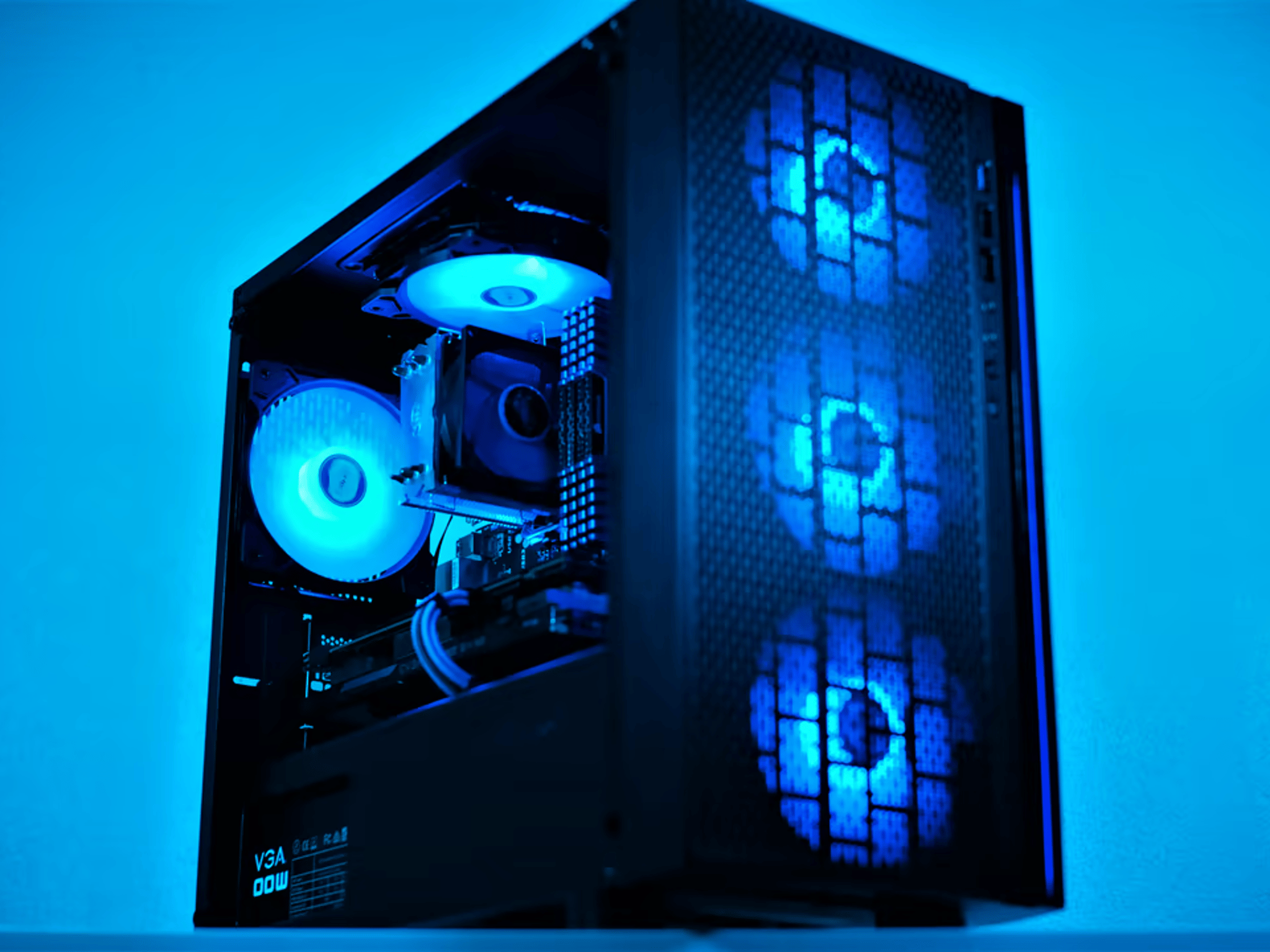 "CRYIN' CYAN" DESKTOP GAMING PC | AMD FX-8320 | EVGA GeForce GTX 960 | Corsair Vengeance 16GB