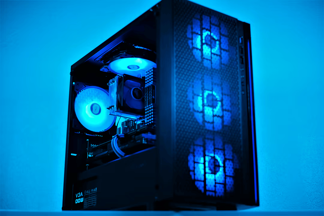 "CRYIN' CYAN" DESKTOP GAMING PC | AMD FX-8320 | EVGA GeForce GTX 960 | Corsair Vengeance 16GB