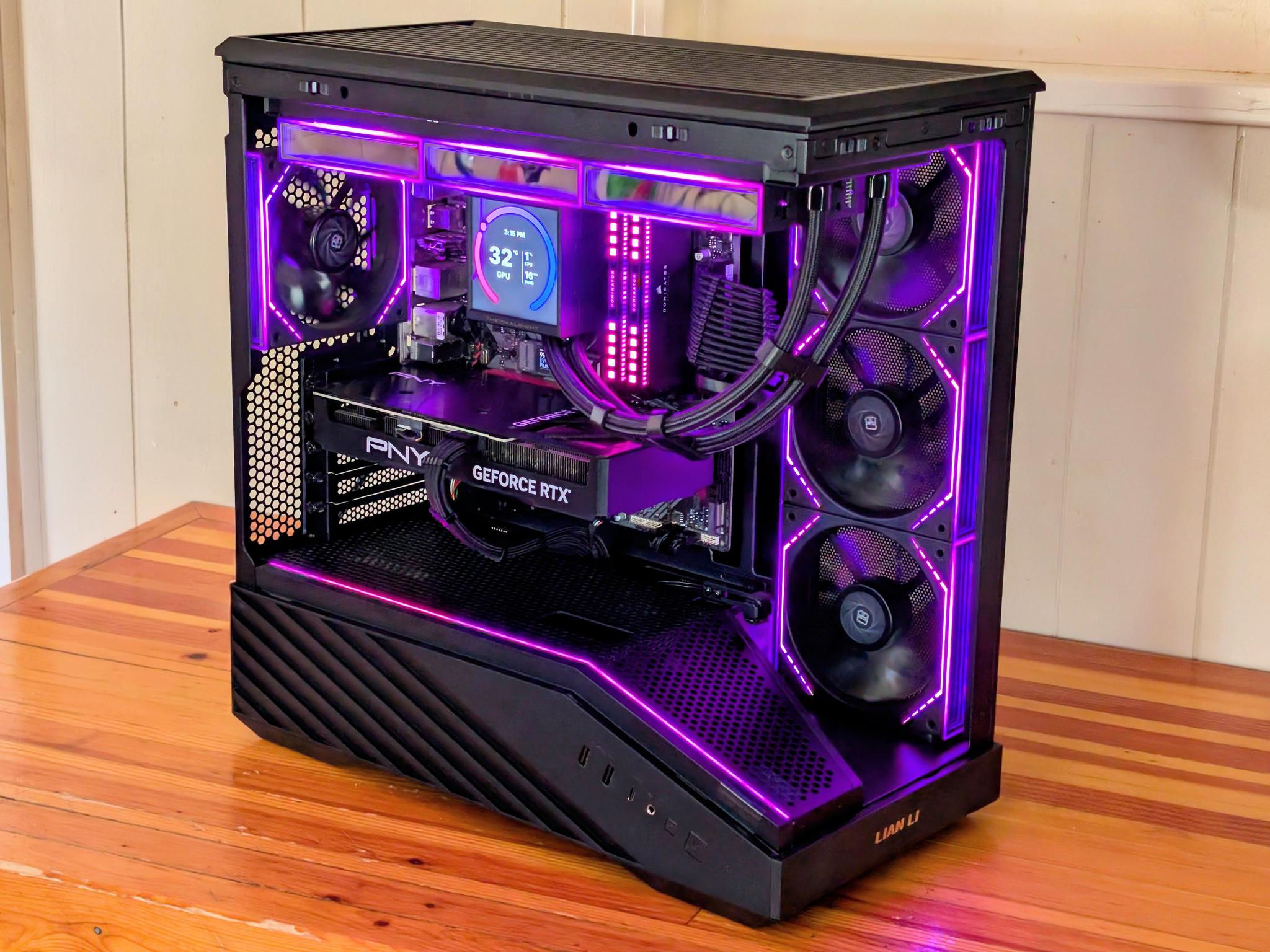 🔵🟣 Neon 🟣🔵 Ryzen 7 7700x | RTX 4070 12GB | 32GB DDR5 | 1TB SSD
