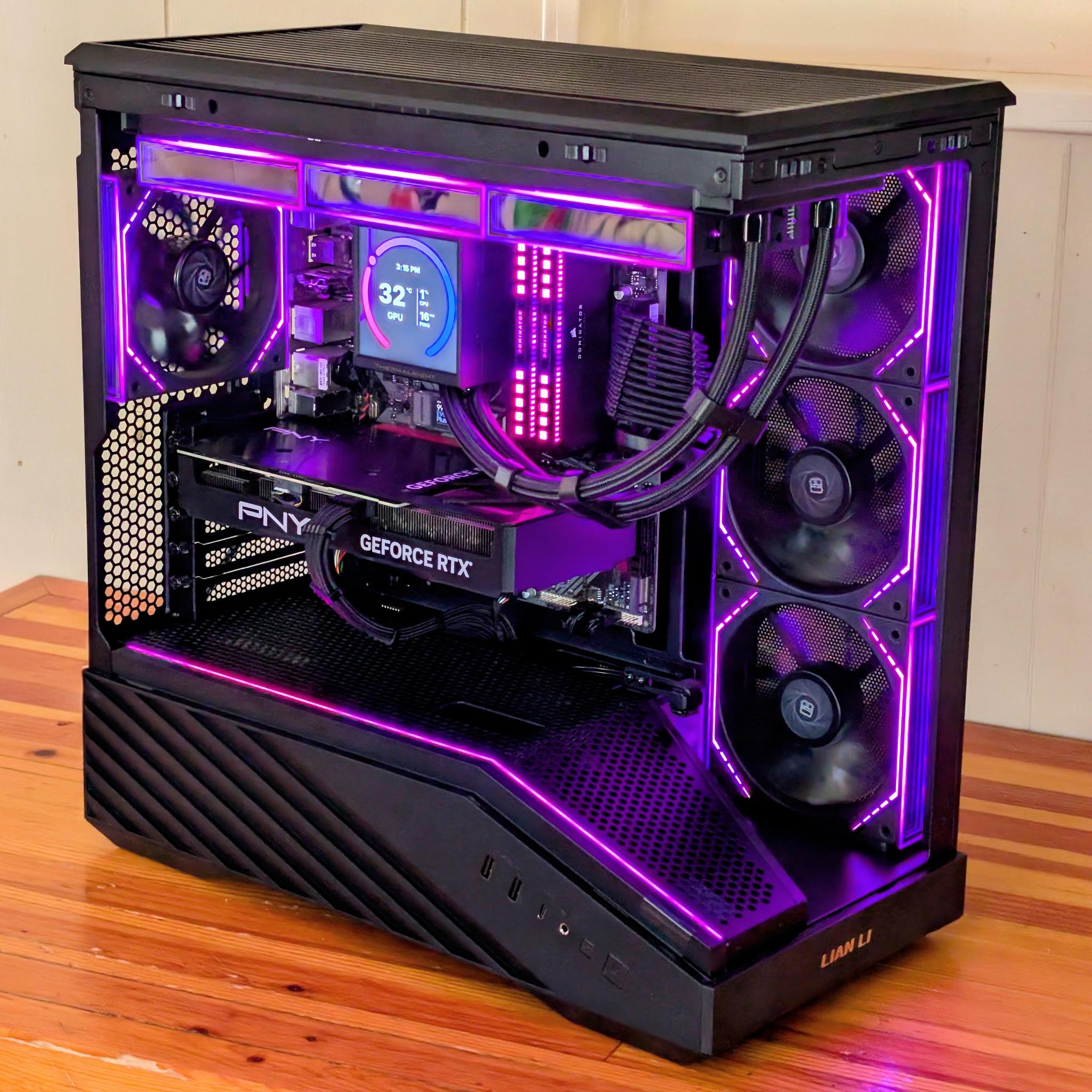 🔵🟣 Neon 🟣🔵 Ryzen 7 7700x | RTX 4070 12GB | 32GB DDR5 | 1TB SSD