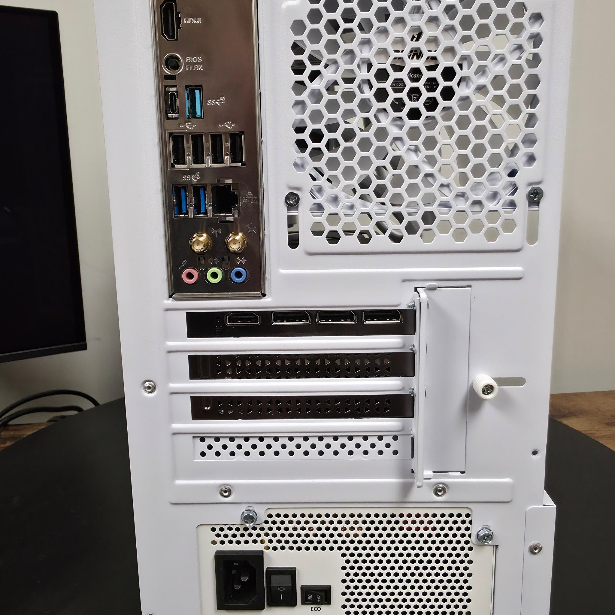 🔥 Ryzen 7 7700 + RTX 5070 Ti 16GB Gaming PC 🔥 💻 32GB DDR5 6000 | 2TB NVMe SSD | White RGB Build