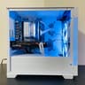 ⚡Great Value White Gaming PC - Intel Xeon 10-cores ● 16GB RAM ● 512GB SSD ● Wi-Fi ● AMD RX 580 8GB
