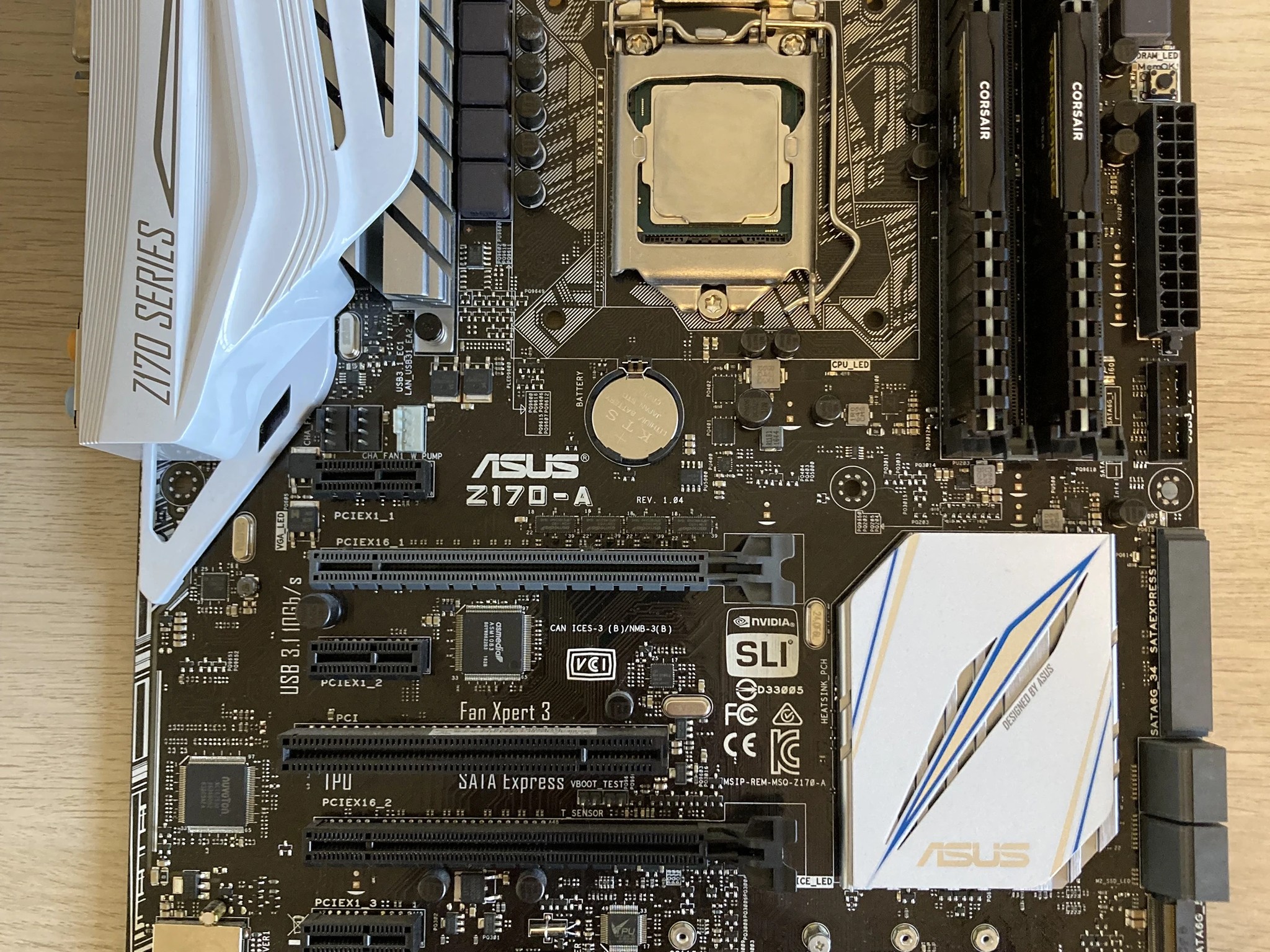 Intel i7 7700k + Asus Z170-A + 16GB RAM + 500GB M.2