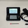 New Nintendo 3DS Black Console, Stylus Pen, SD Card, AC Adapter, Charger, JPN