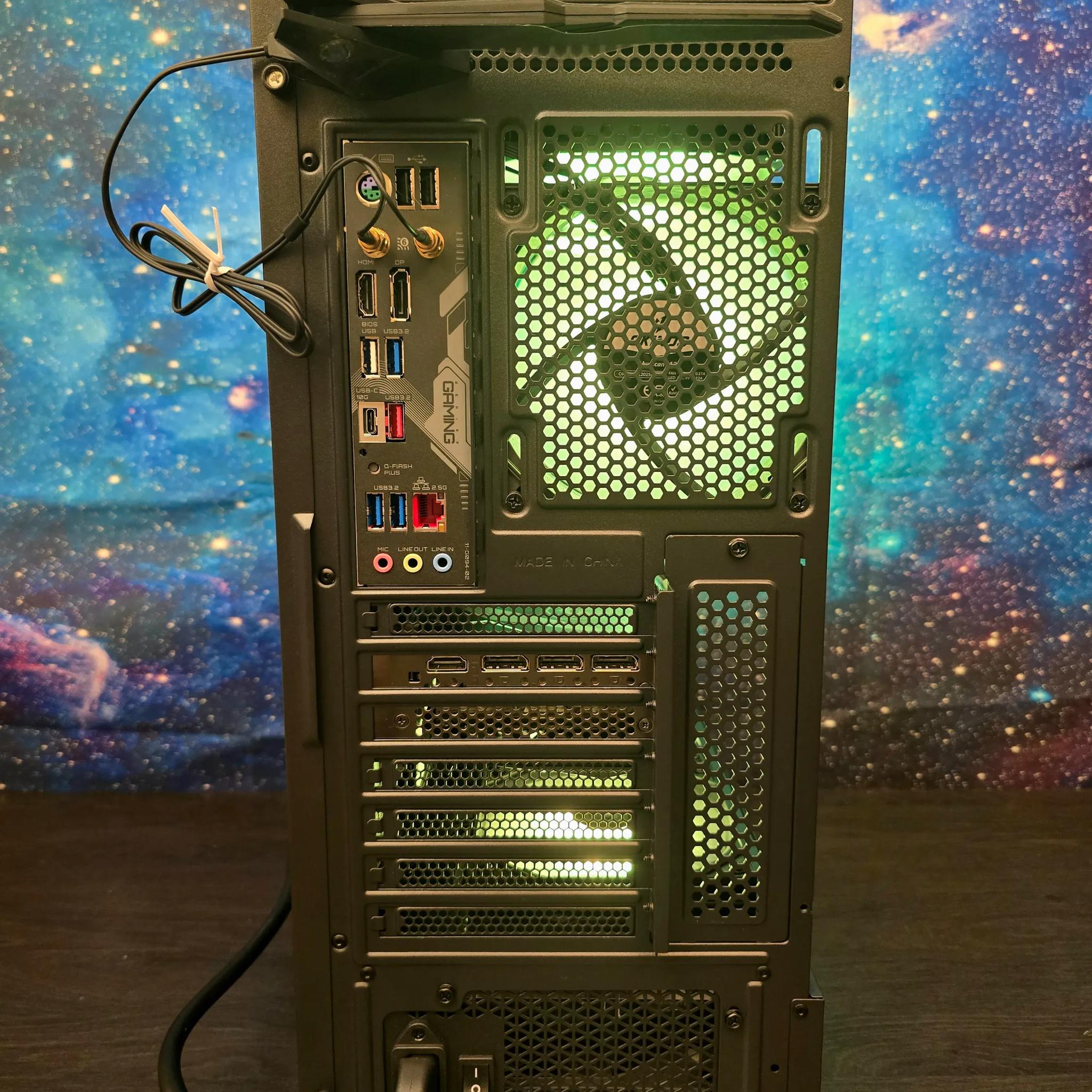 🟡⚫1440P CUSTOM AM5 PC | RTX 3080 OC | RYZEN 5 7600X | 6000Mhz 32GB RAM | 1TB M.2 SSD⚫🟡