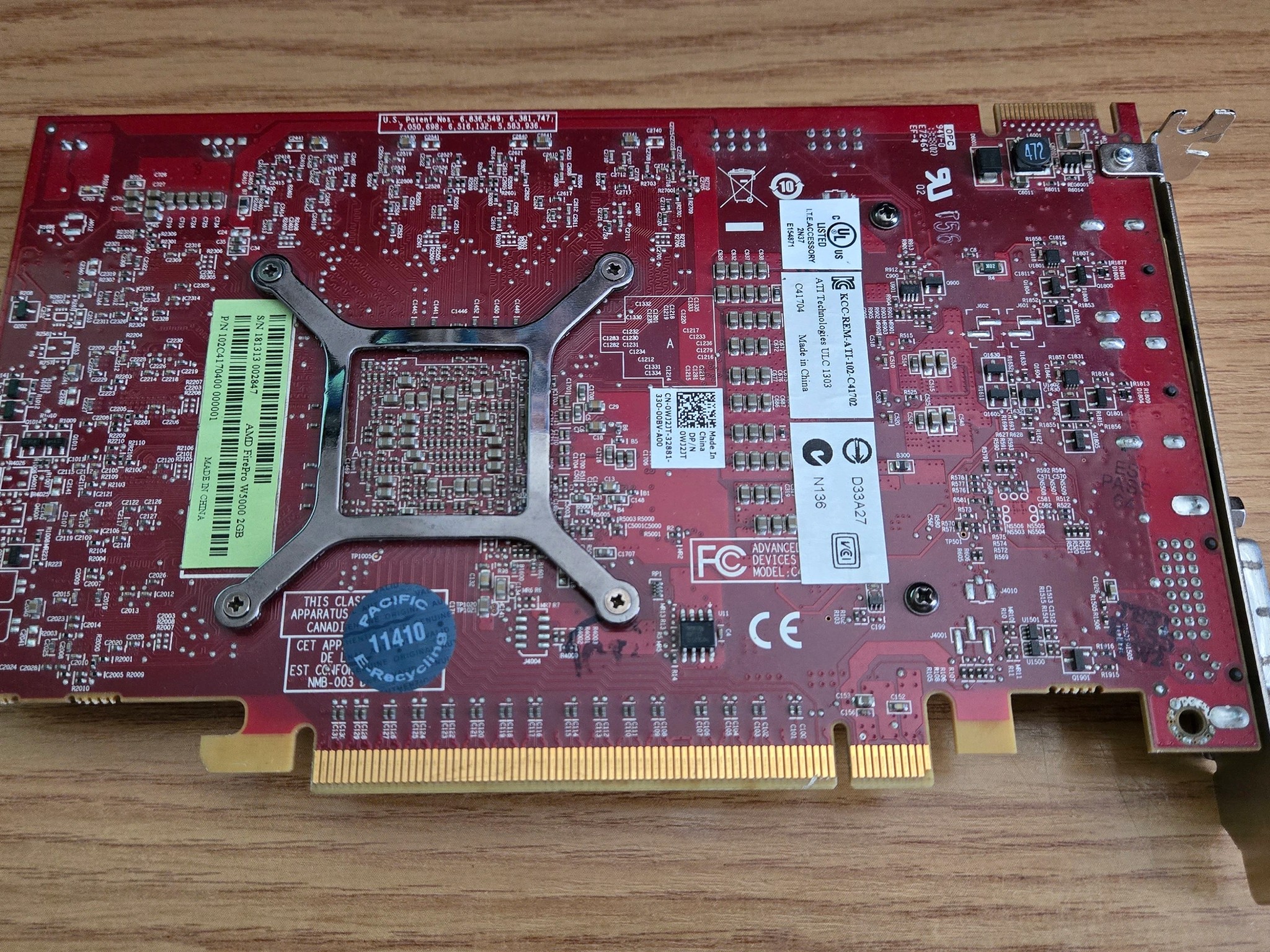 USED AMD FirePro W5000 2GB Low Power Discreet GPU