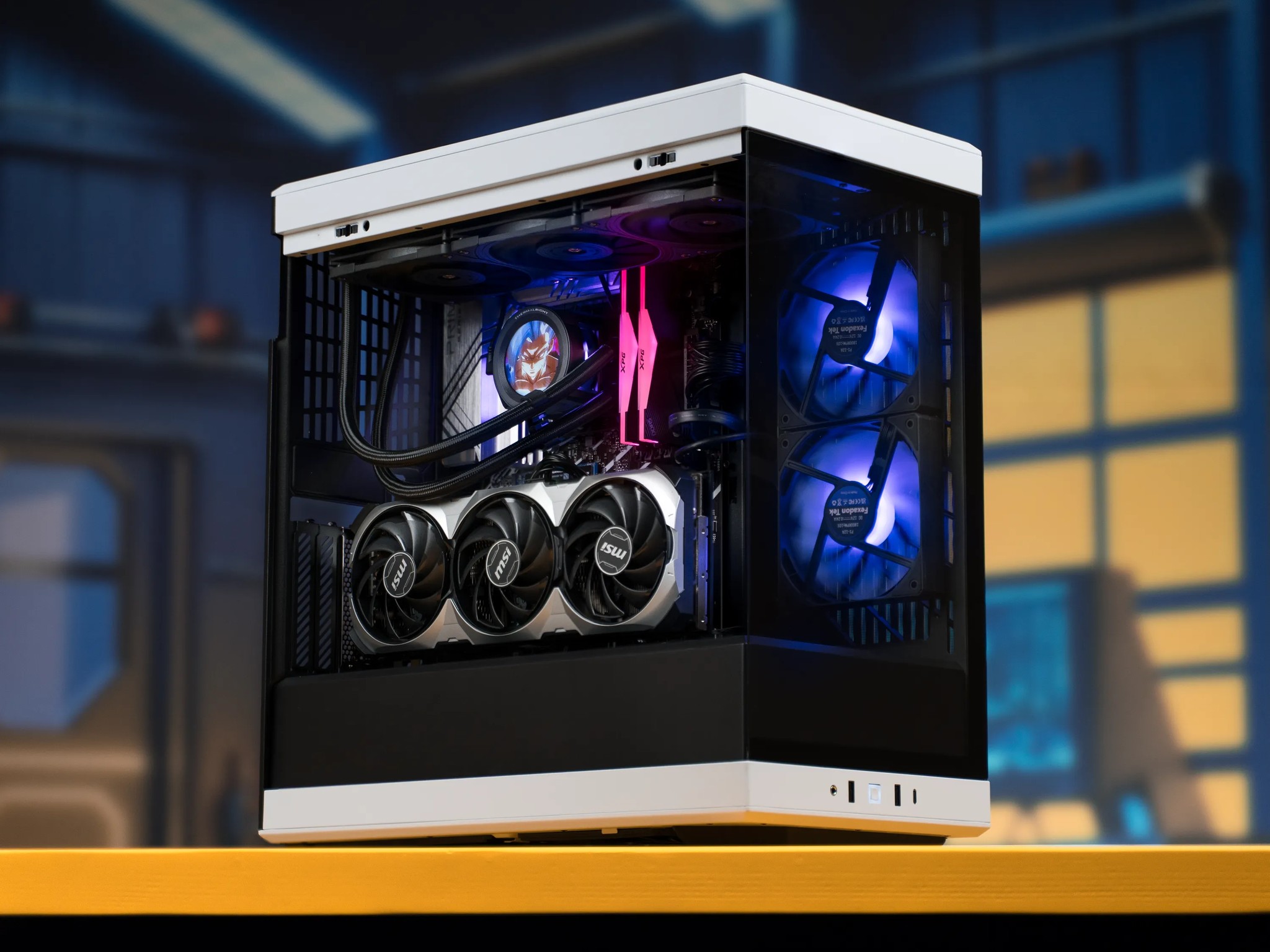 “Lucanus V4” RTX 4070 i5 13600 32GB Windows 11 2TB 4K Powerhouse Gaming PC