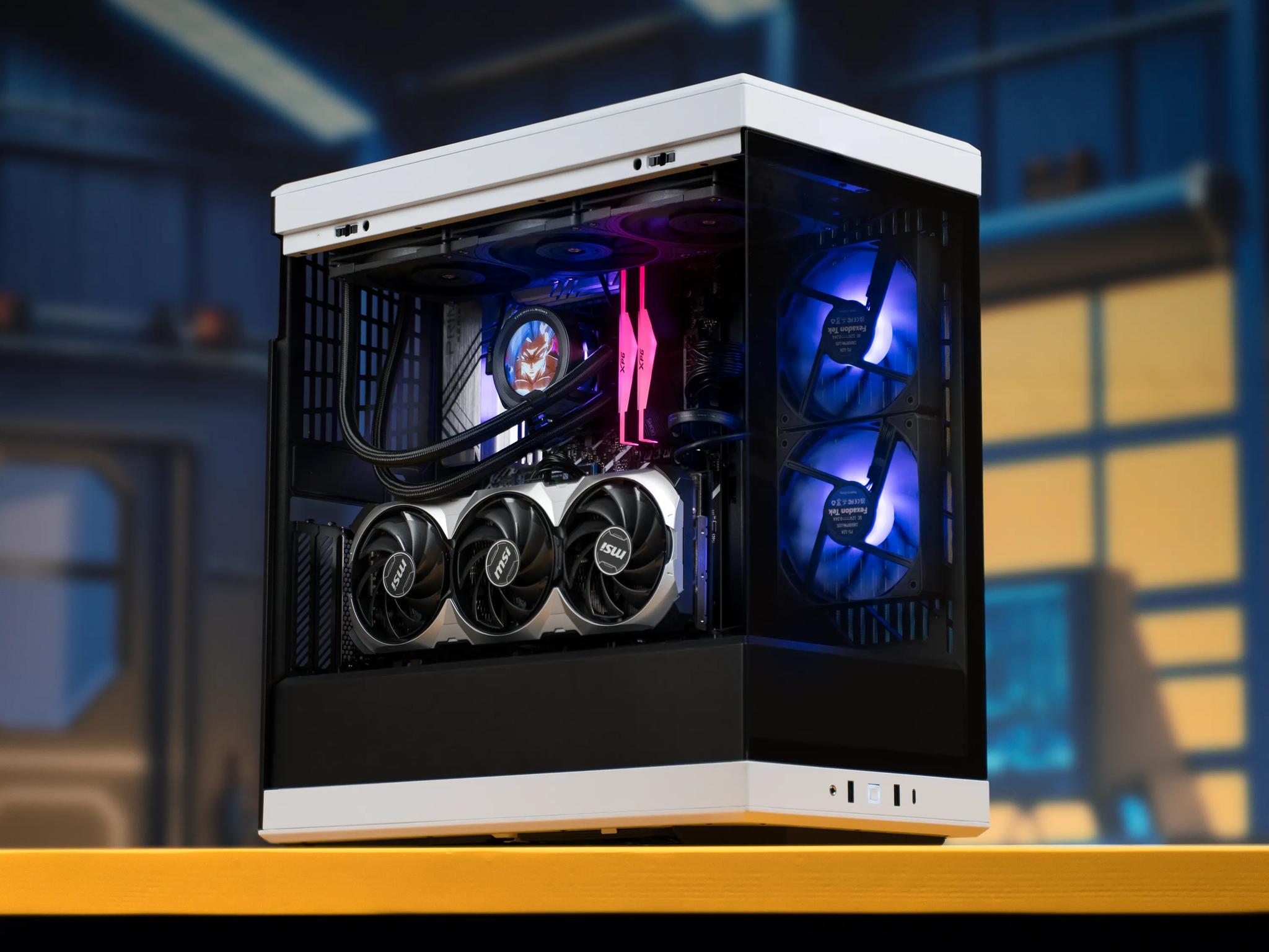 “Lucanus V4” RTX 4070 i5 13600 32GB Windows 11 2TB 4K Powerhouse Gaming PC