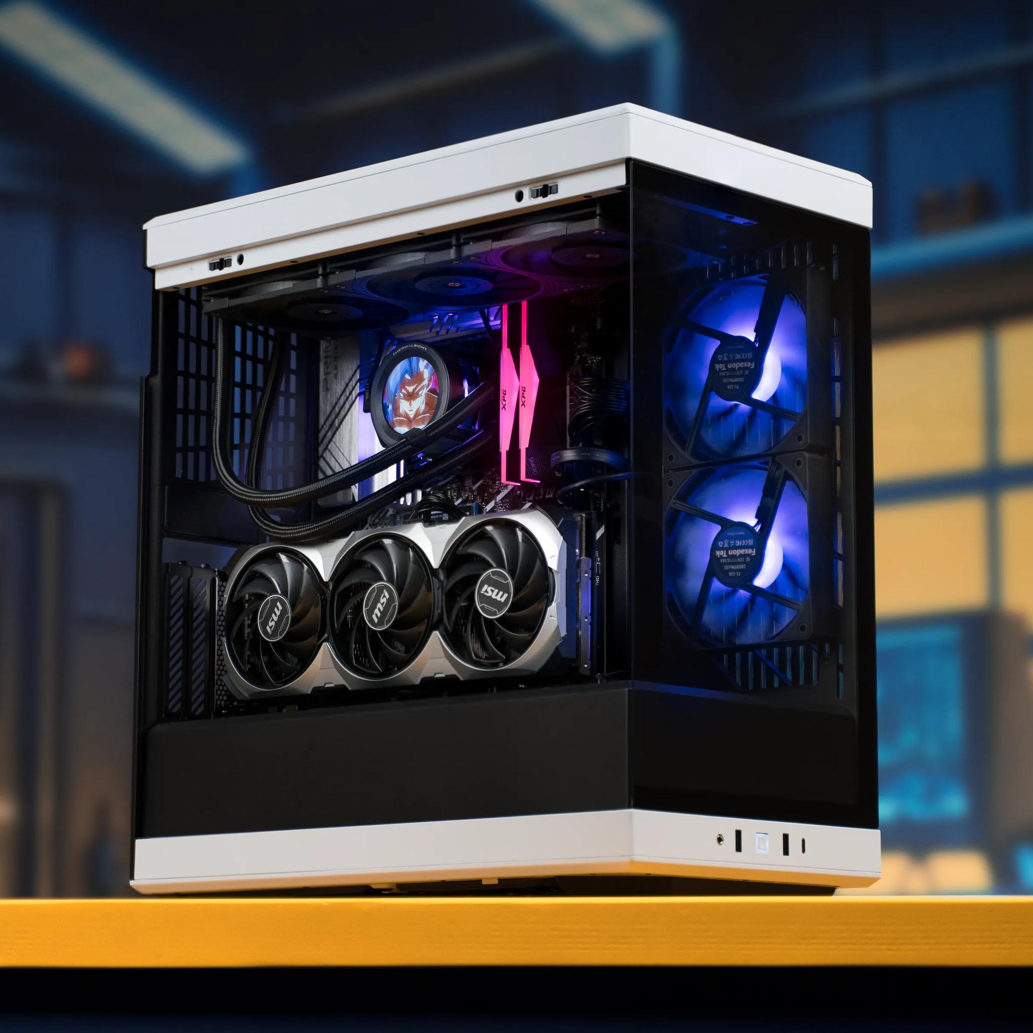 “Lucanus V4” RTX 4070 i5 13600 32GB Windows 11 2TB 4K Powerhouse Gaming PC