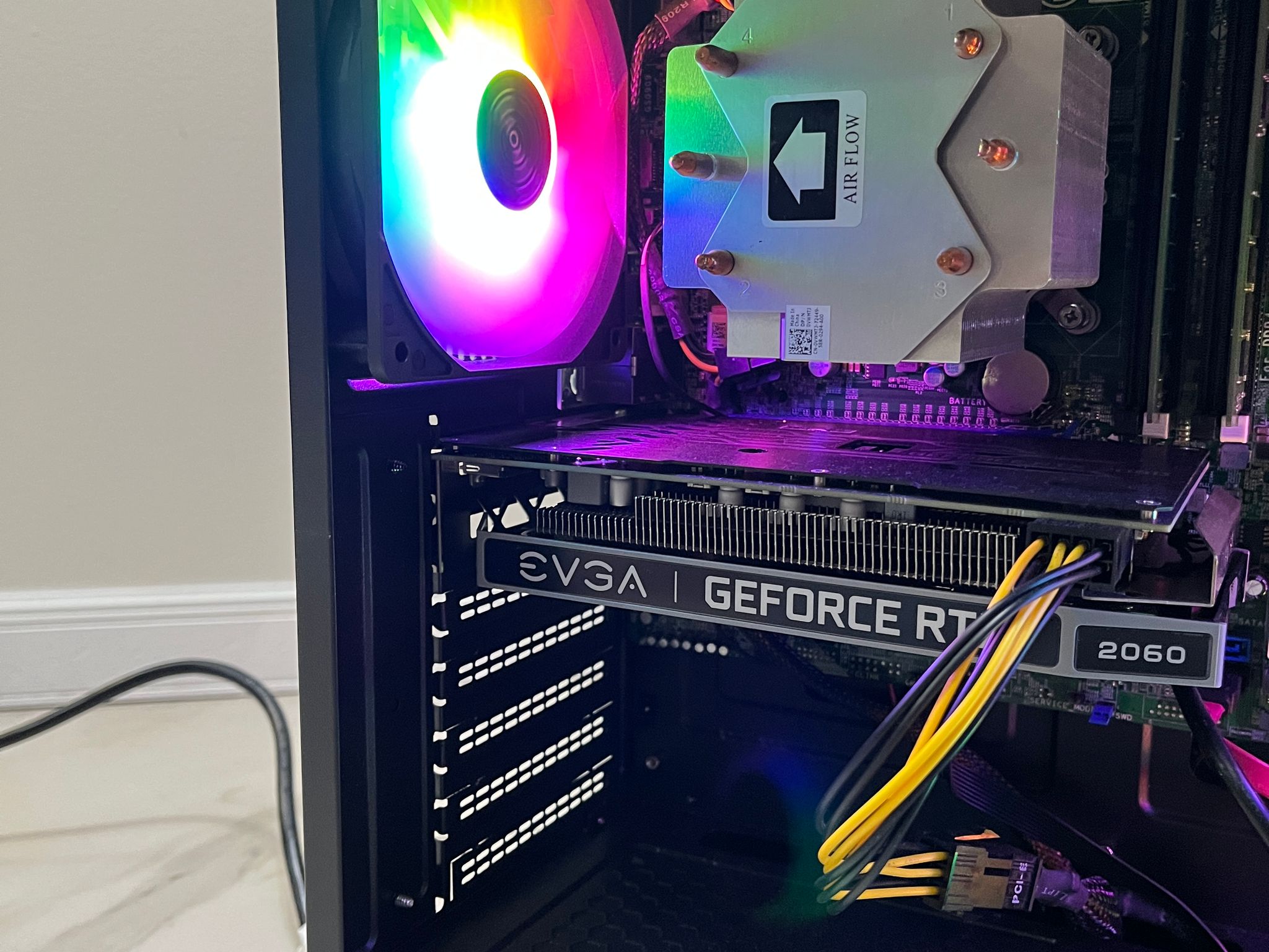 NVIDIA RTX 2060, Intel i7-6700k, 12GB RAM, 870 GB Storage, High FPS RGB Gaming PC w/ Wi-Fi & BT