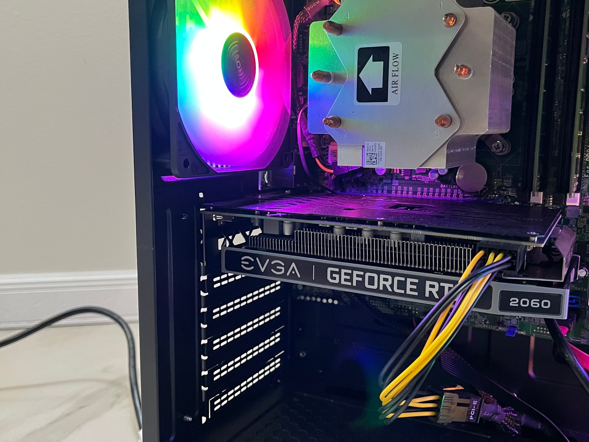 NVIDIA RTX 2060, Intel i7-6700k, 12GB RAM, 870 GB Storage, High FPS RGB Gaming PC w/ Wi-Fi & BT