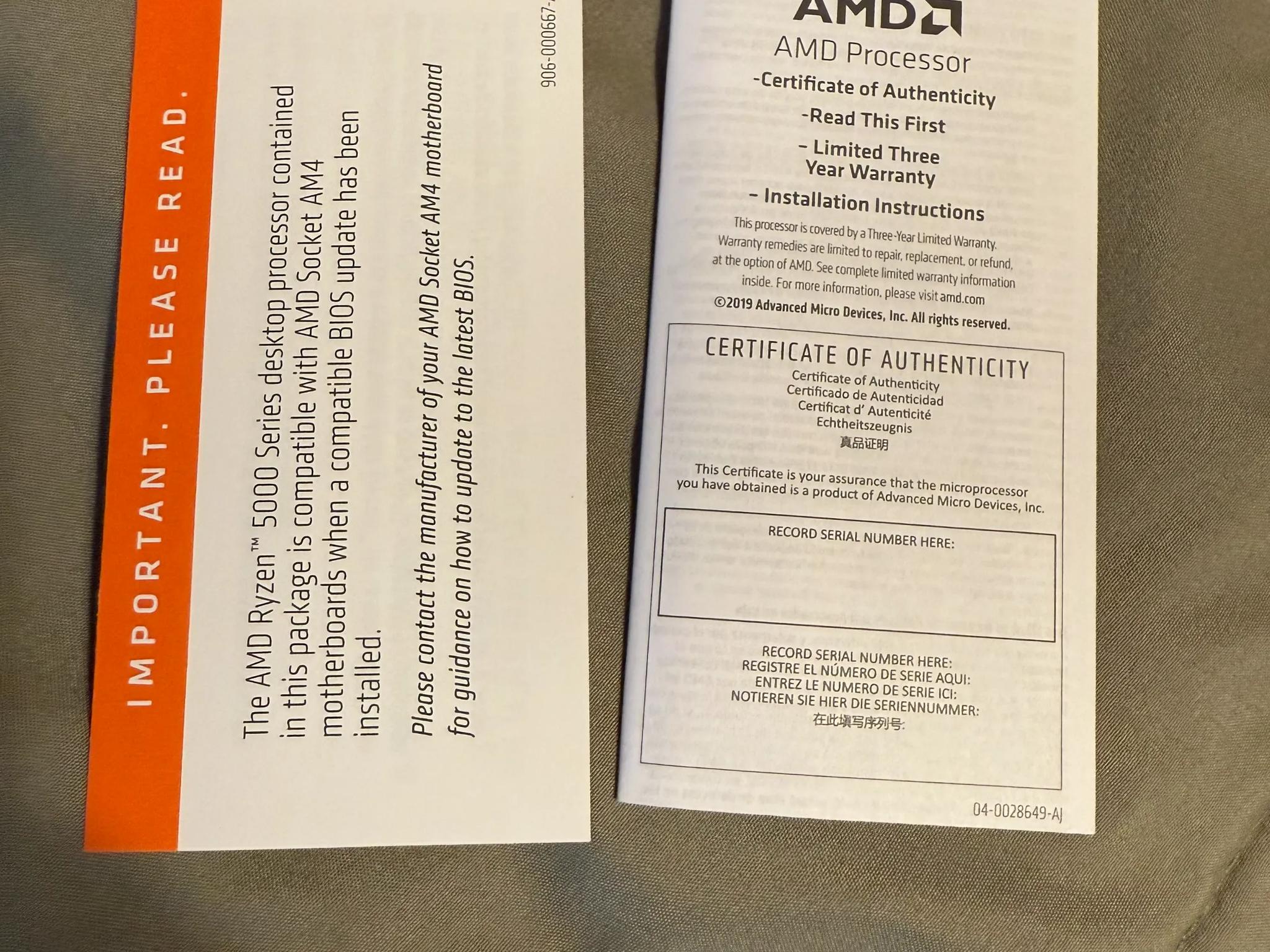 AMD Ryzen 7 5800X