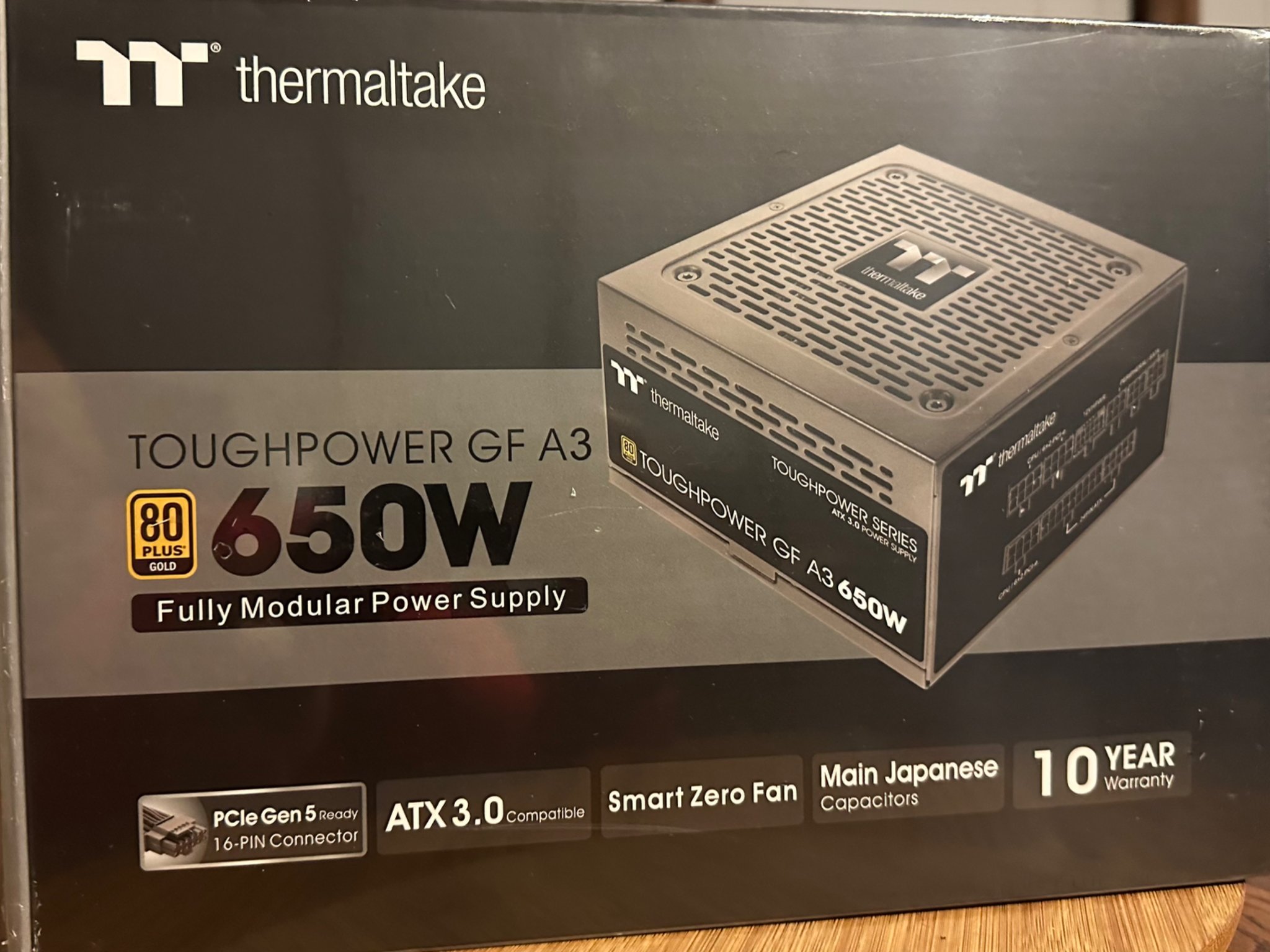 Thermaltake TOUGHPOWER GF A3 Gold 650W - TT Premium Edition