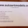 Autoart Performance 1/18 Scale 2006 Lexus IS350 Obsidian Black Model Car