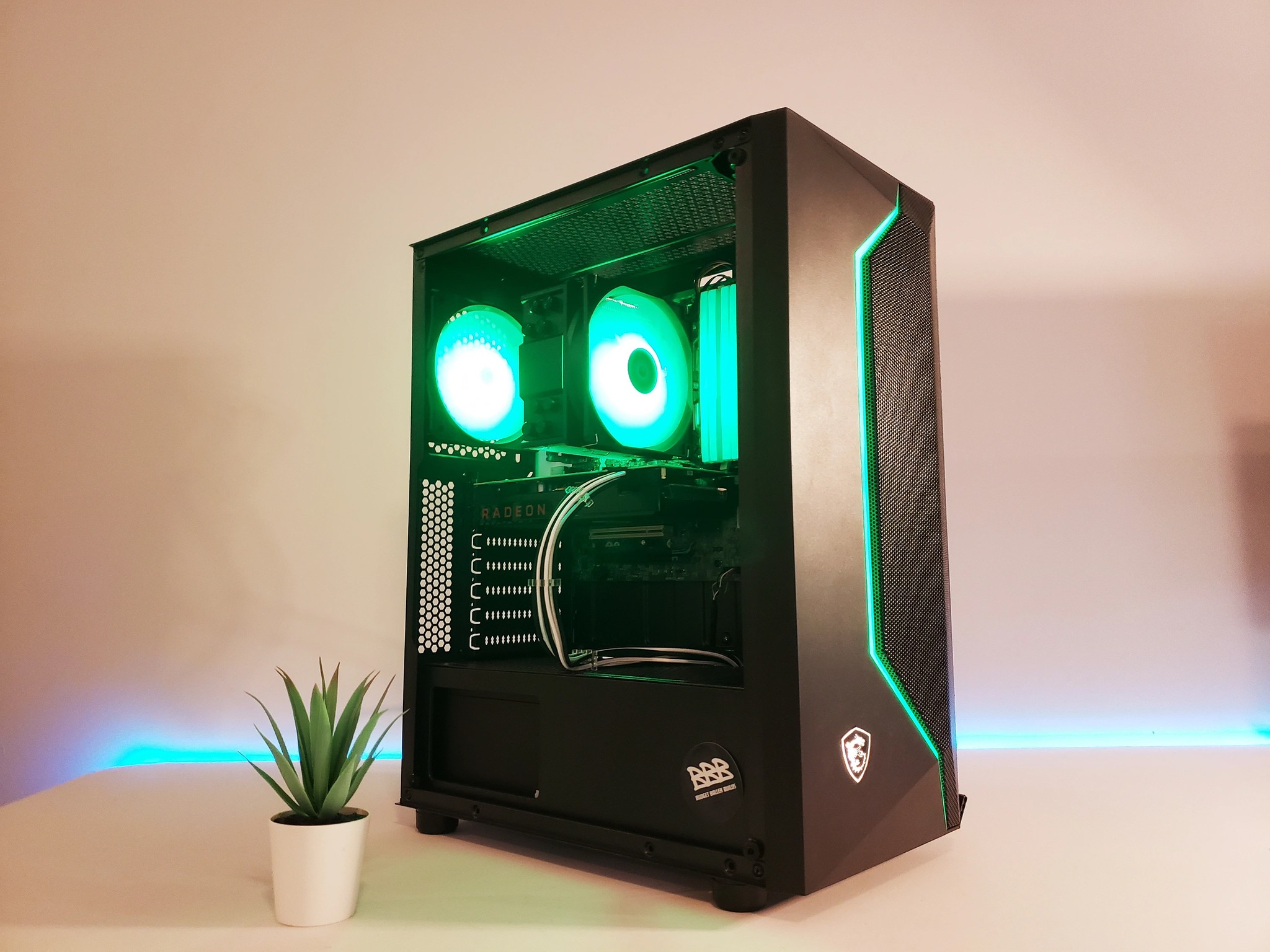 MSI Gaming PC | ⚙️RX580 8GB | Changeable RGB Lighting ✨ |