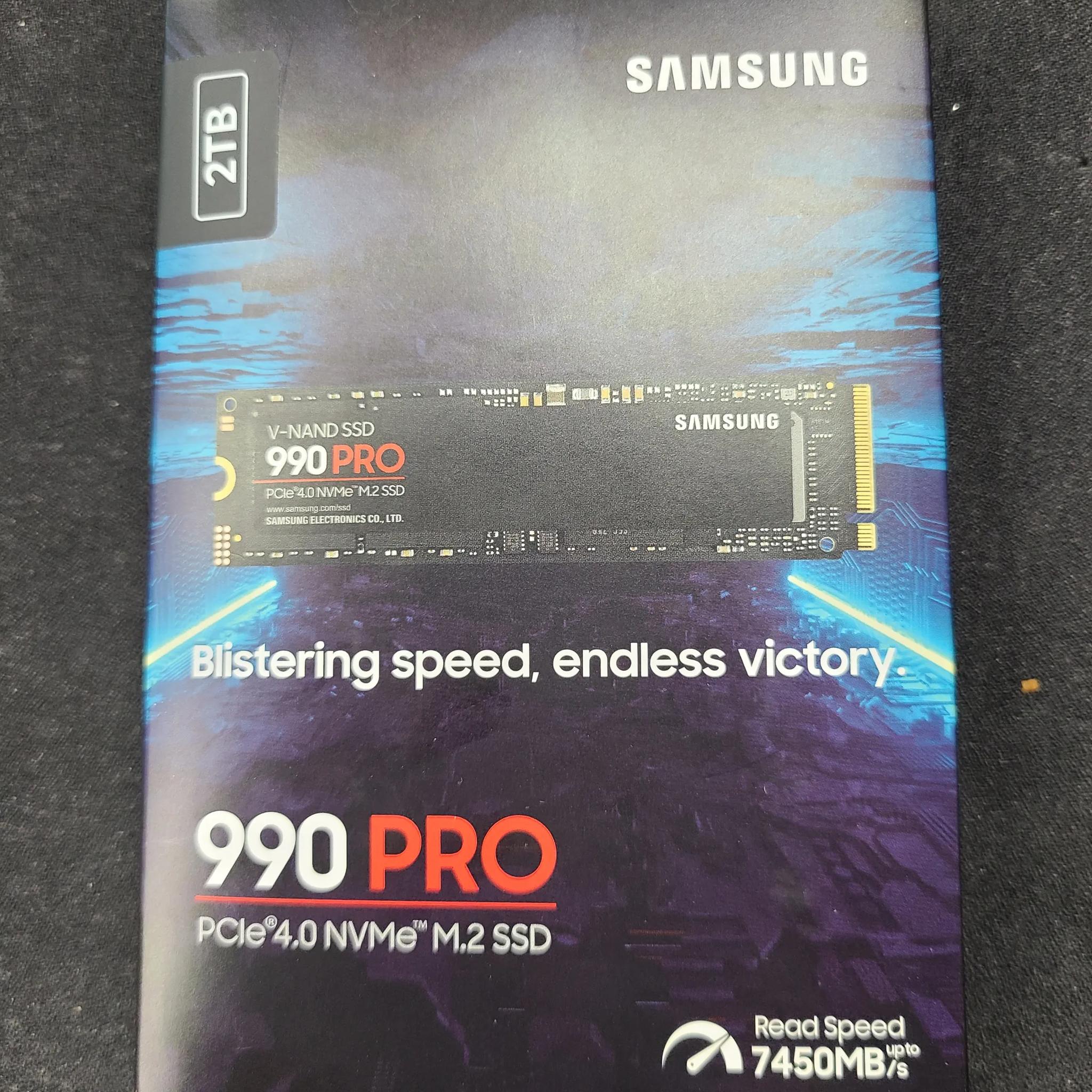 Samsung 990 PRO 2TB NVMe M.2 SSD NIB