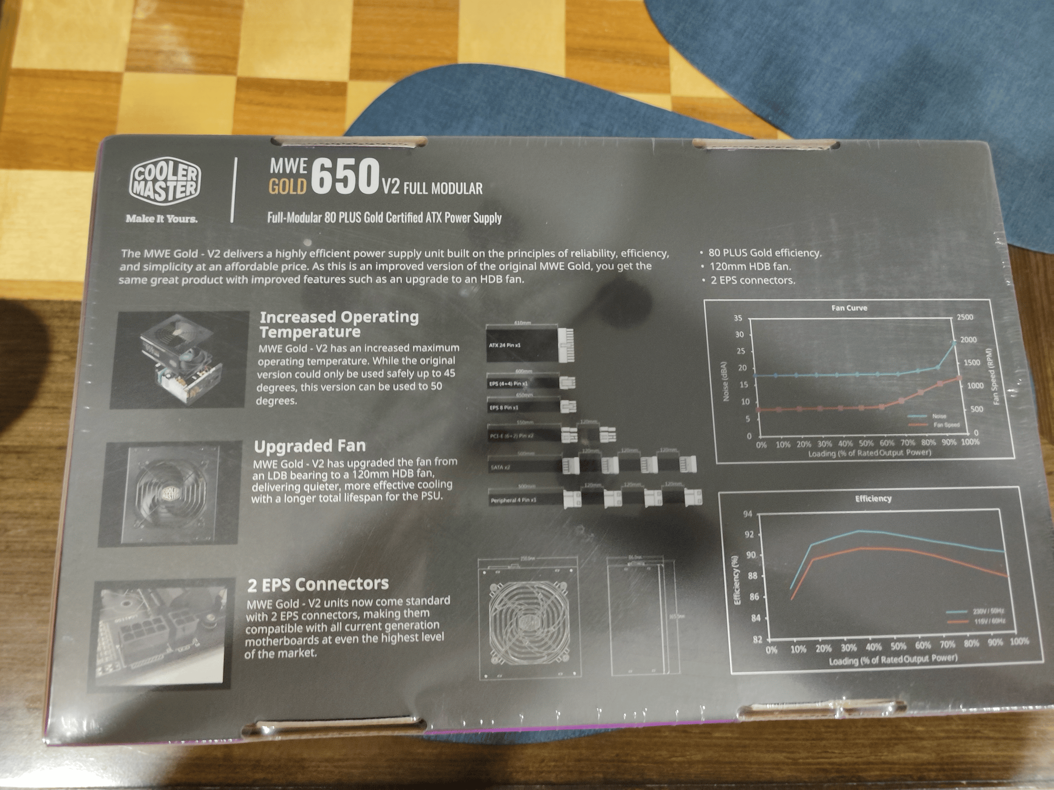 Cooler Master MWE Gold 650 V2 80+ Gold Rated Power Supply