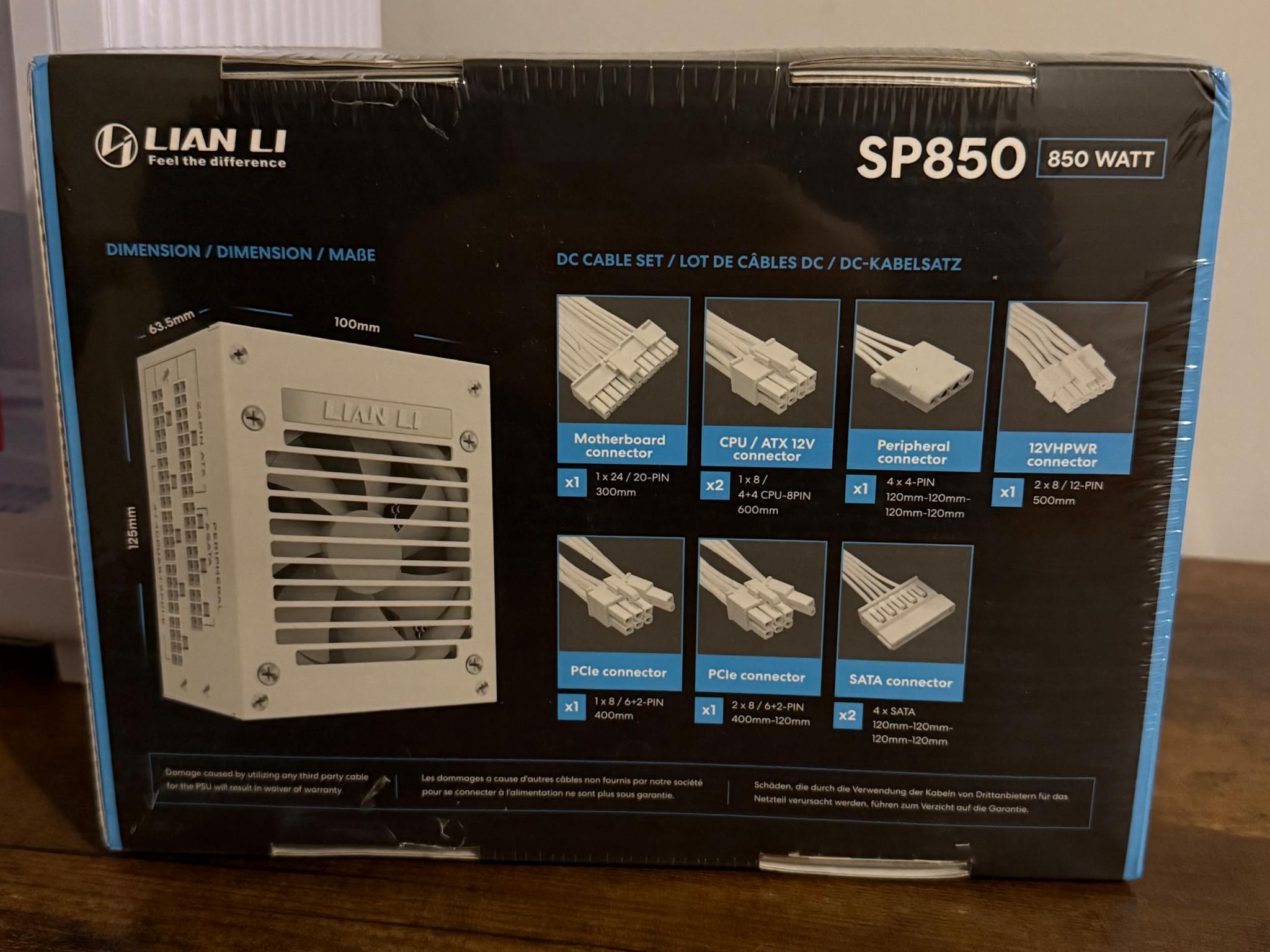 BNIB - Lian Li SP850 (SFX)