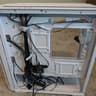 Montech Air 100 with white cable extensions