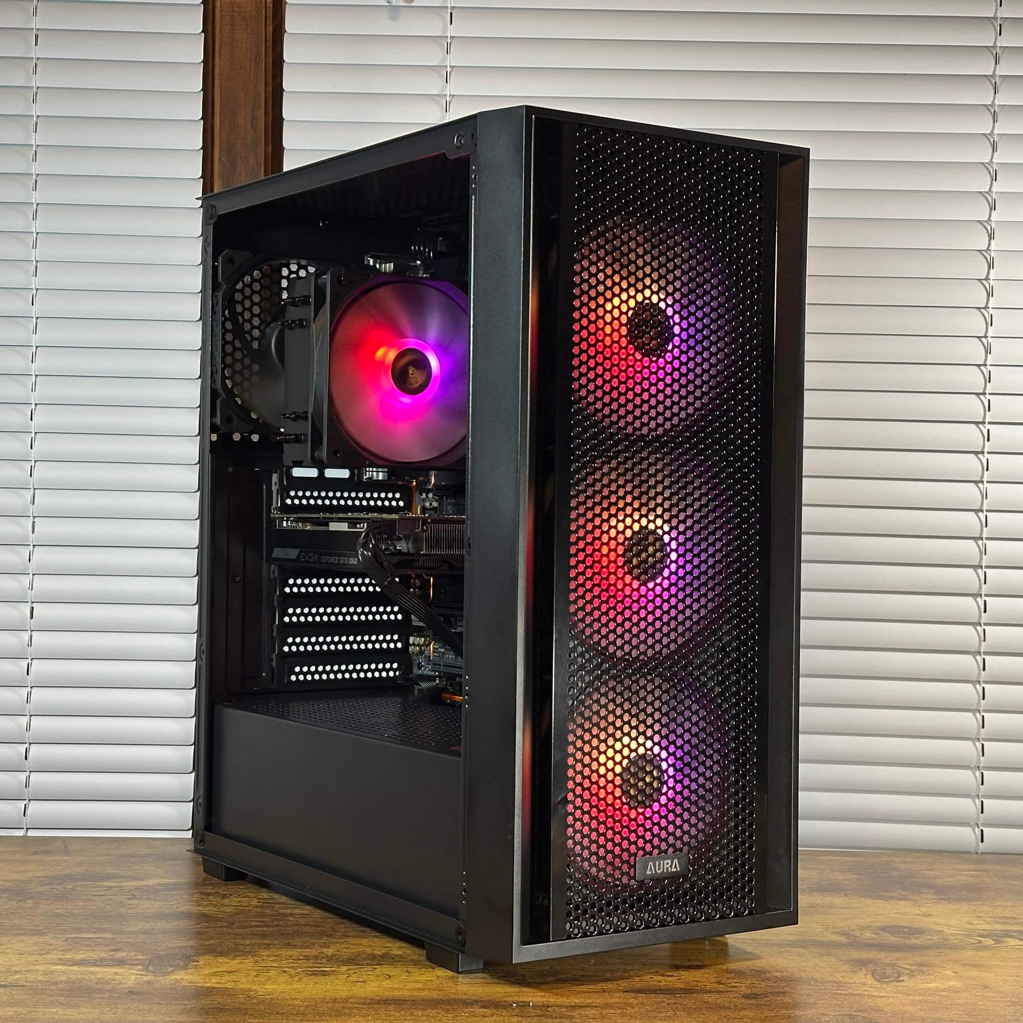 GTX 1060 6GB | Intel i7 6700K | 16GB DDR4 | 1.2TB Storage | Win11 | WIFI | 1080P Budget Gaming PC