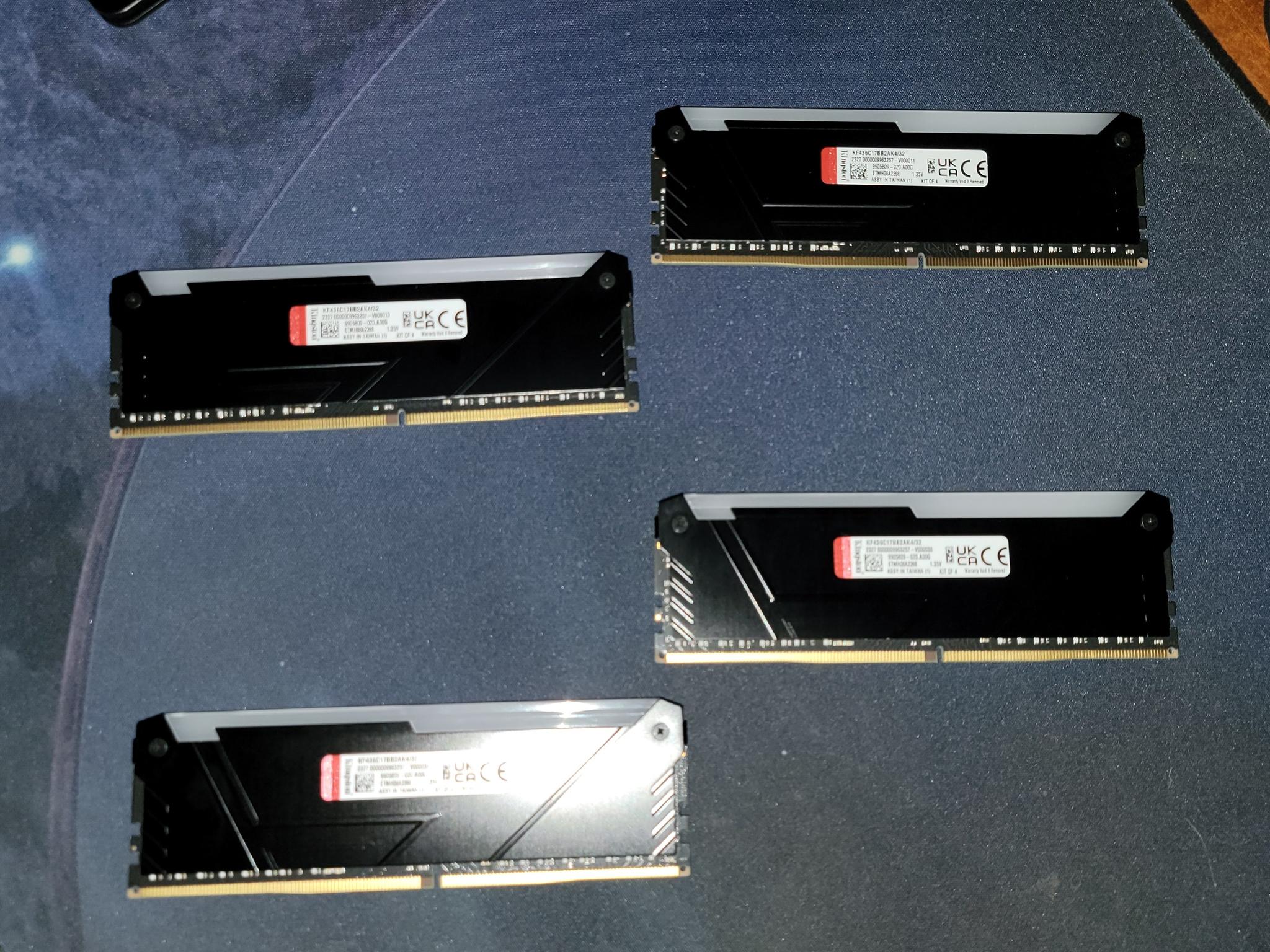 Kingston Fury Beast RGB 32GB 3600MTs
