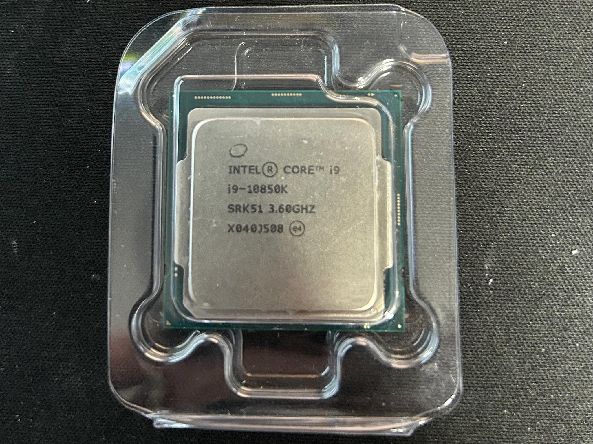 On Sale! i9 10850K 10 Cores 20 Threads at 3.6 GHz, LGA 1200