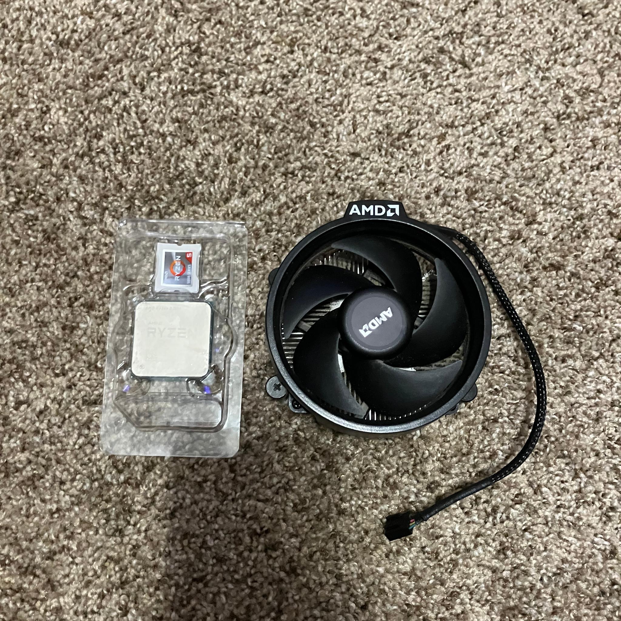 AMD Ryzen 3 3100 CPU and Cooler