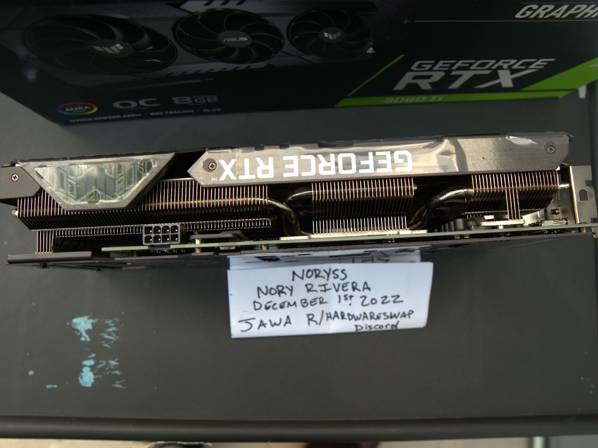 Asus TUF 3060 Ti NEW open box