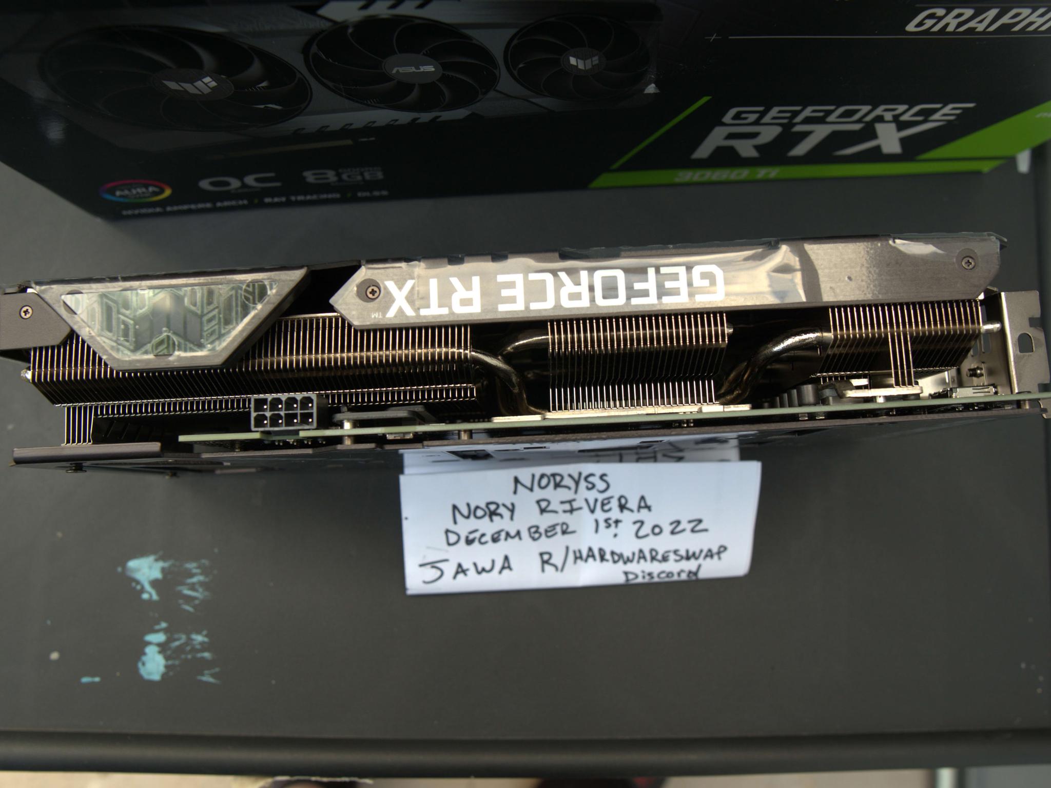 Asus TUF 3060 Ti NEW open box