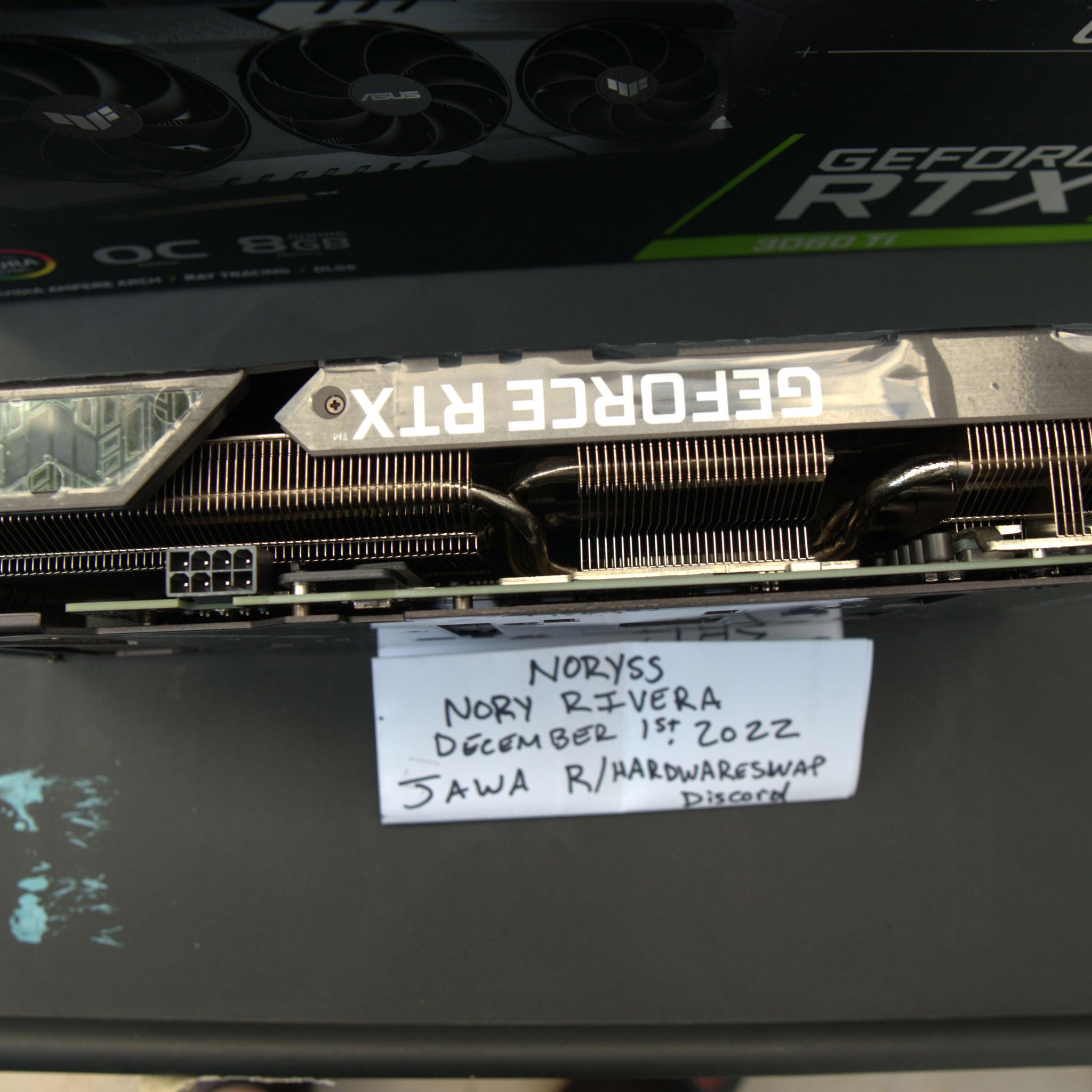 Asus TUF 3060 Ti NEW open box