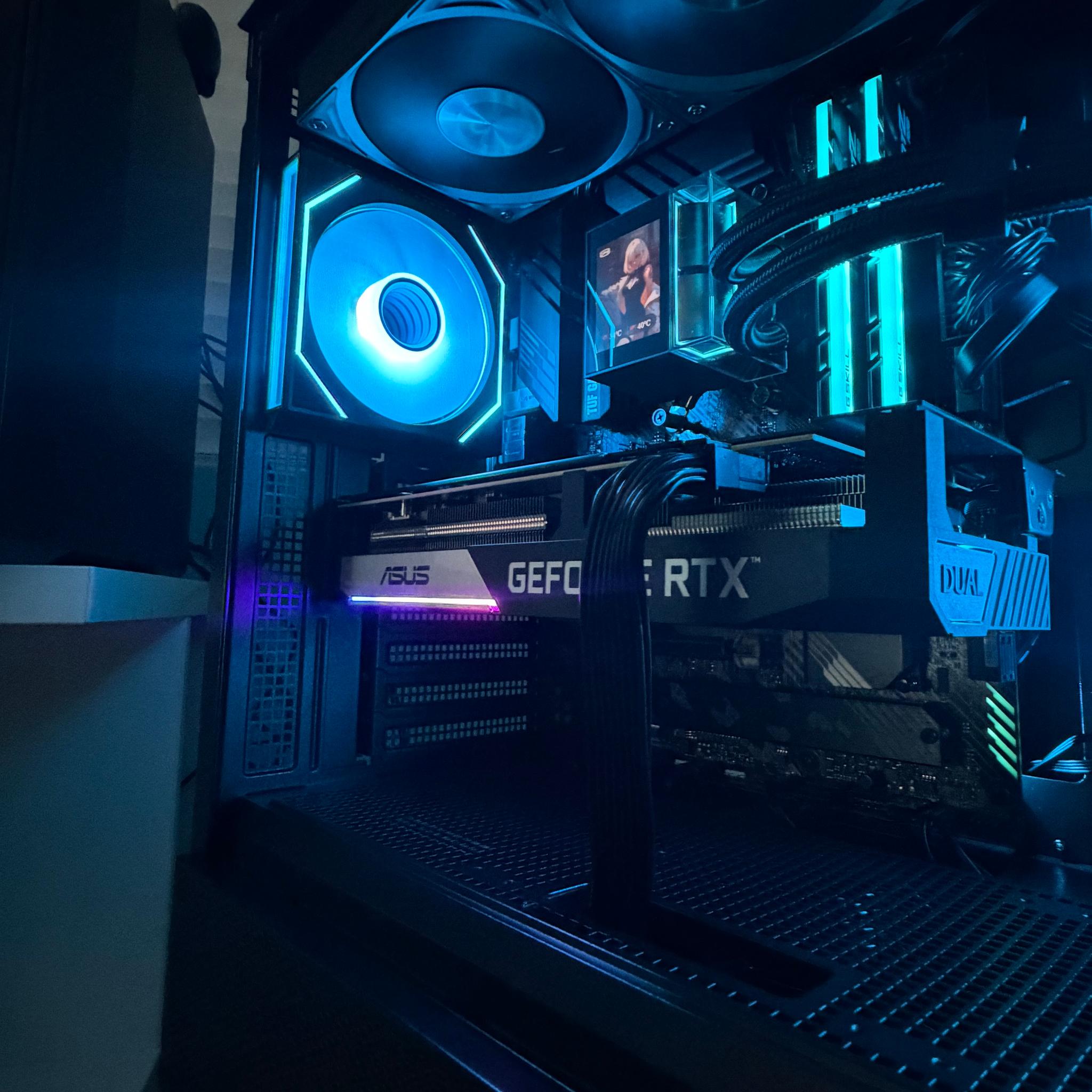 🔥 Brand New ASUS RTX 3060 Ti Gaming PC | Ryzen 5 5500 | ASUS TUF WiFi | 360mm LCD AIO