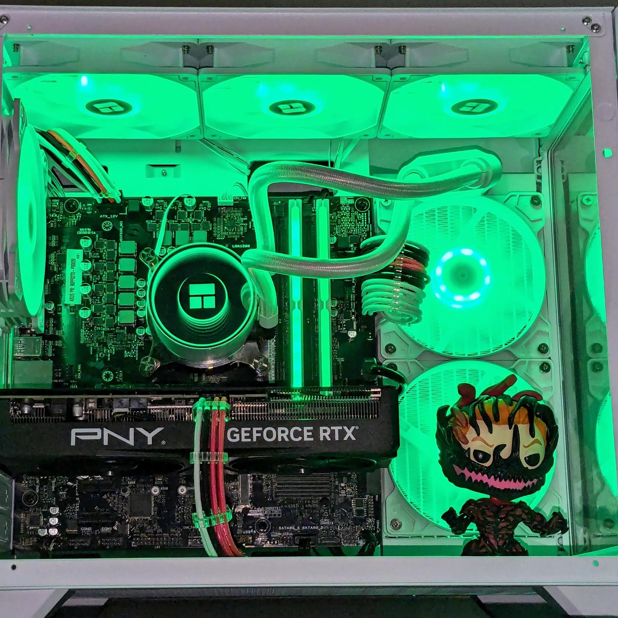 (Liquid🌊Cooled) RTX 4070 12GB| I7-11700F| 32GB Ram(DDR4)| 1TB Samsung NVMe/SSD| Windows 11