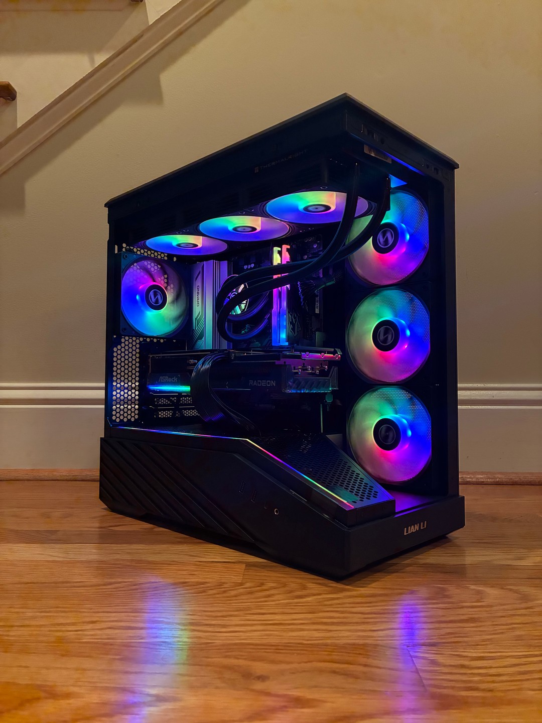 RX 9070 XT RYZEN 7 7700X 4K CUSTOM GAMING PC 32GB DDR5 1TB NVME SSD ...