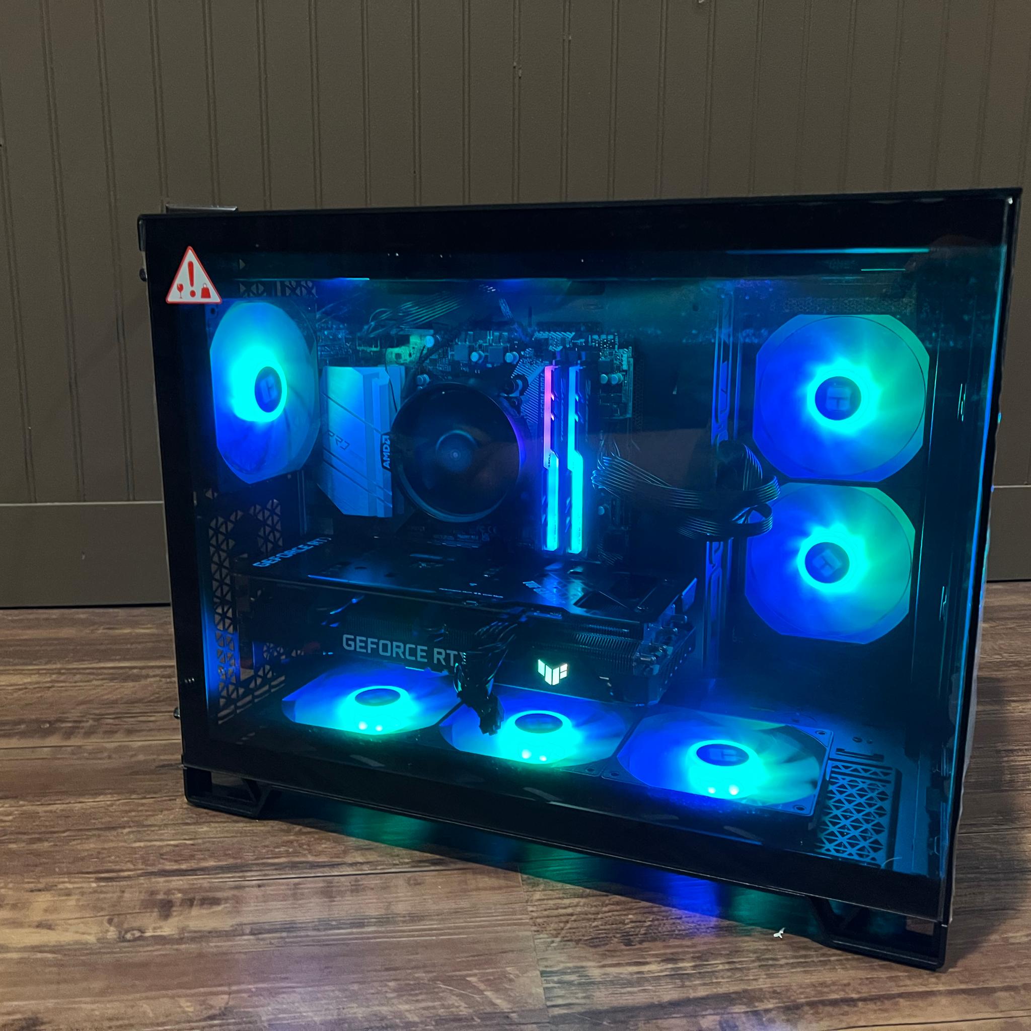 SALE Custom Gaming PC | Ryzen 5 5600X | RTX 3060 Ti | 16GB RGB RAM | 1TB SSD
