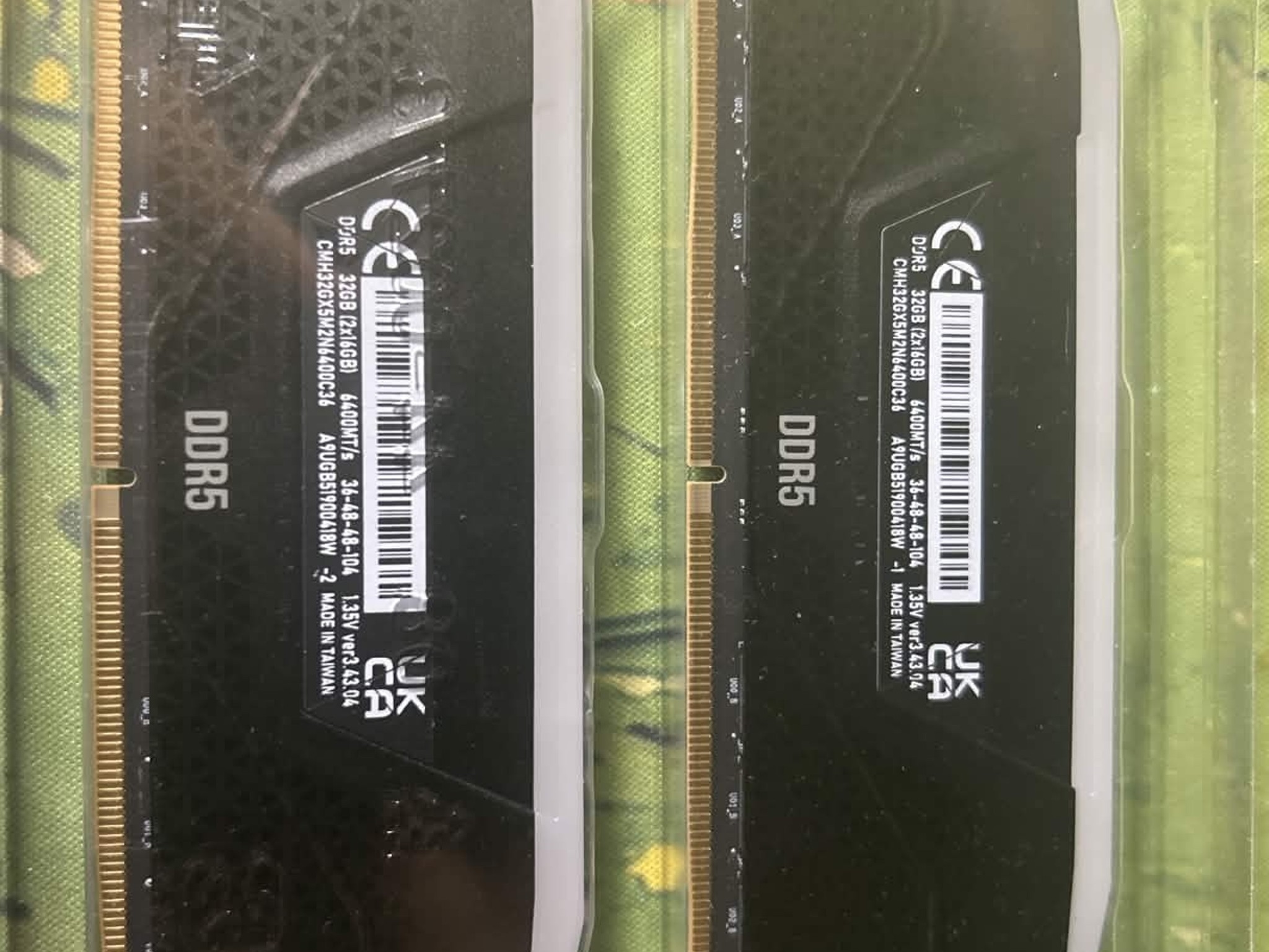 Corsair Vengeance RGB DDR5 32GB 6400MHz *BRAND NEW*