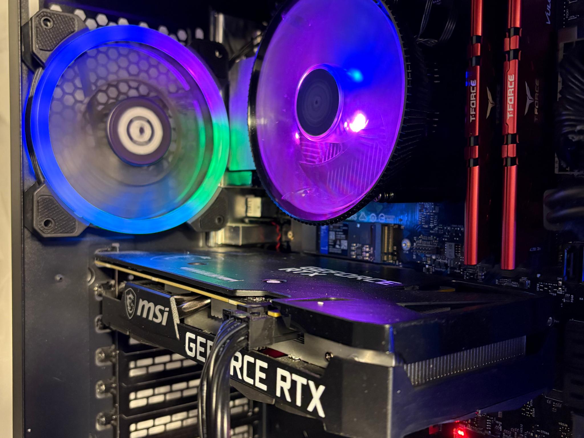 😡💢 //RGB Gaming PC// 💢😡 - RTX 3060, Ryzen 5 3600, 1TB SSD, 16GB DDR4
