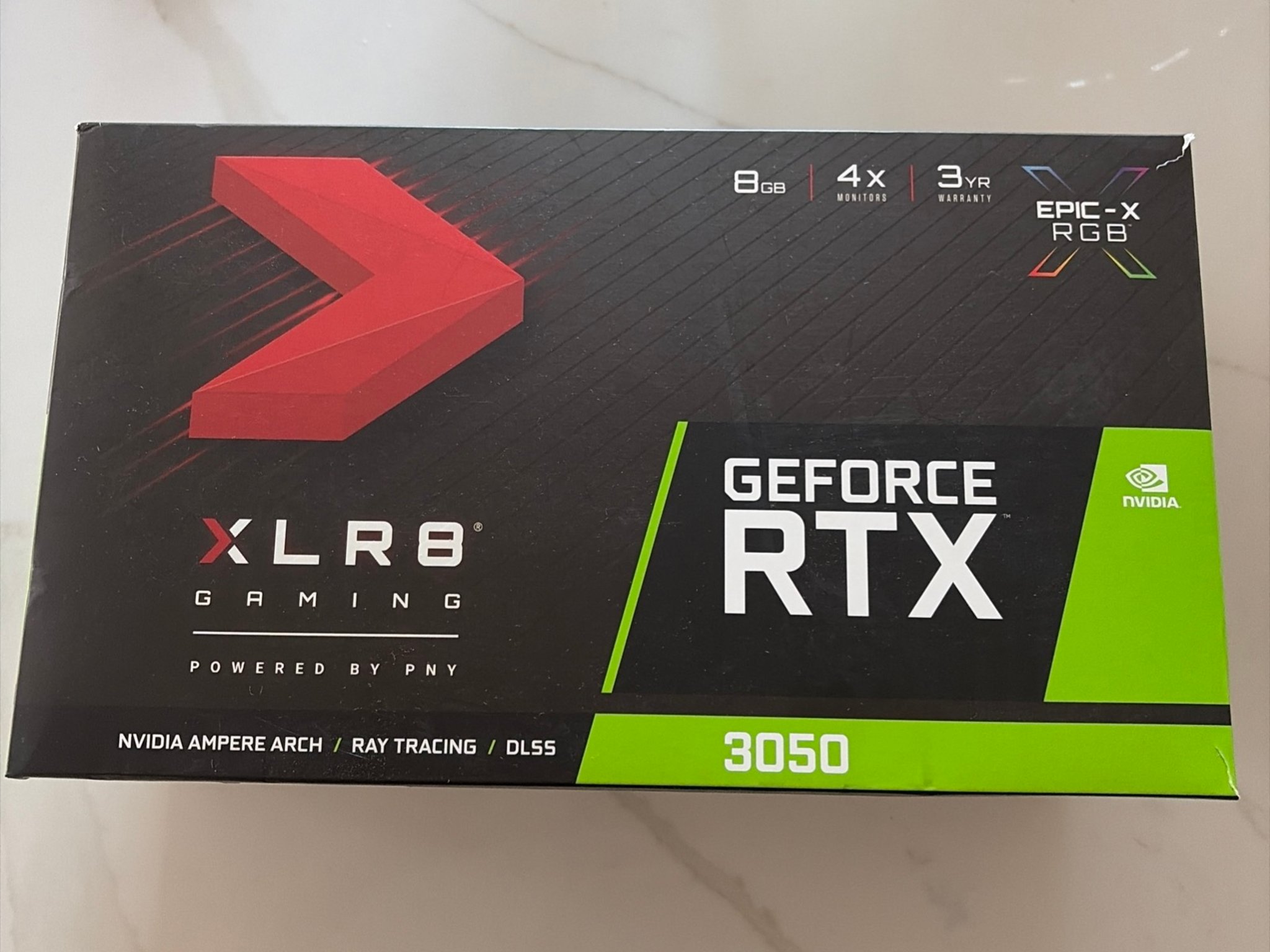 PNY XLR8 Gaming REVEL EPIC-X RGB GeForce RTX 3050 8GB