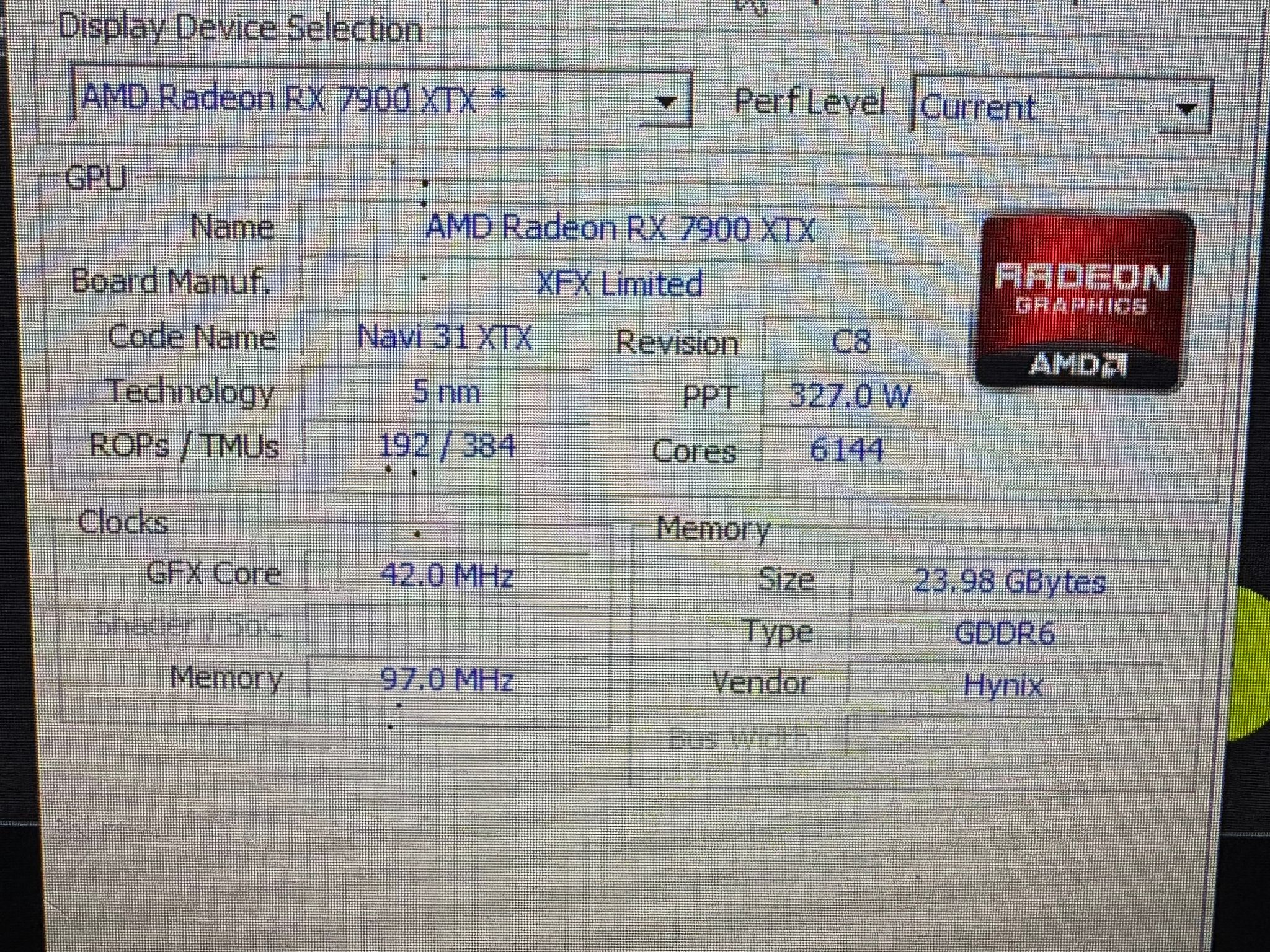 AMD Radeon RX 7900 XTX Speedster MERC 310 24GB GDDR6 Graphics